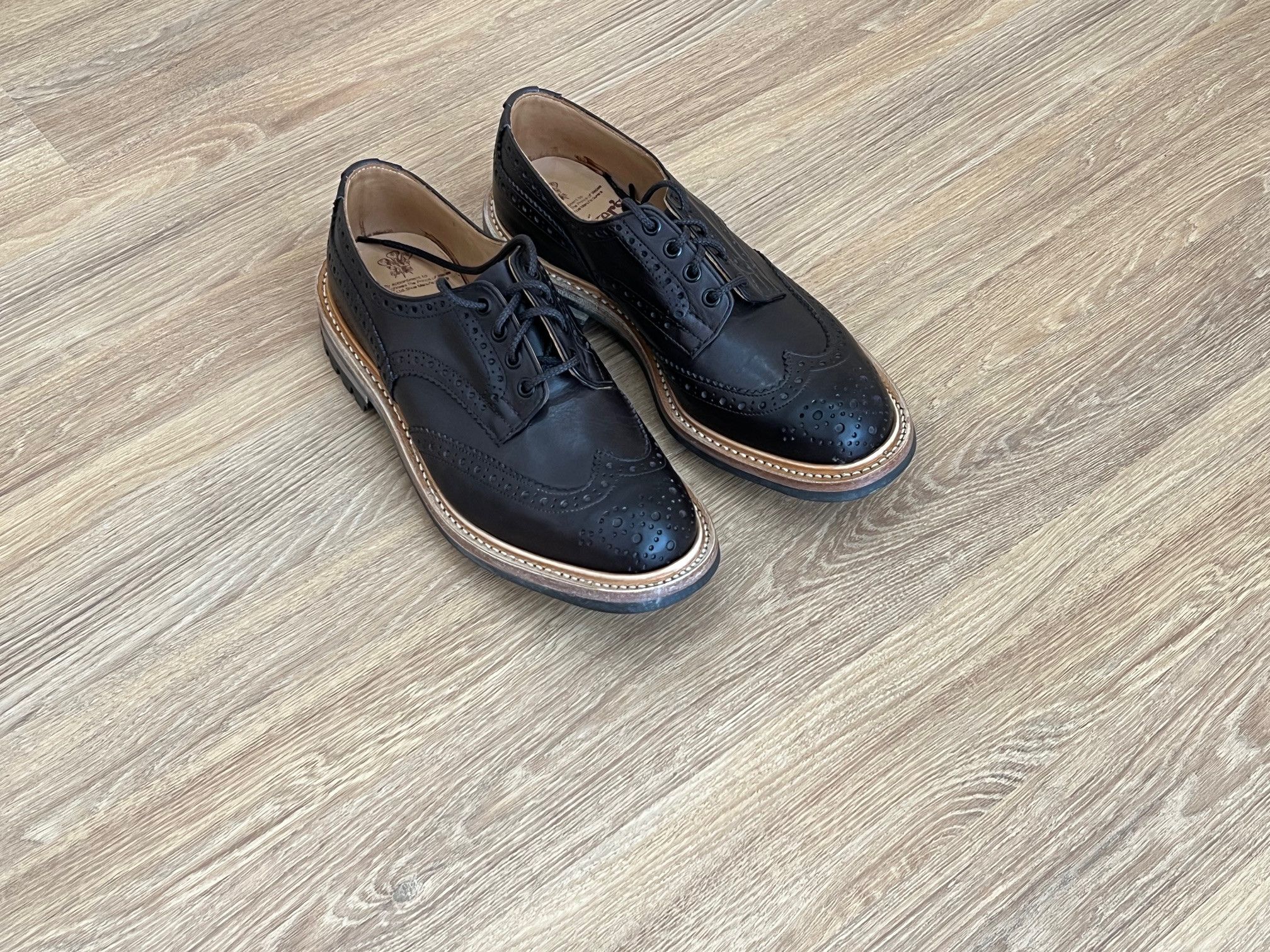 Tricker's Bourton Commando Espresso Burnished Calf Size US 8.5 / EU 41-42 - 1 Thumbnail