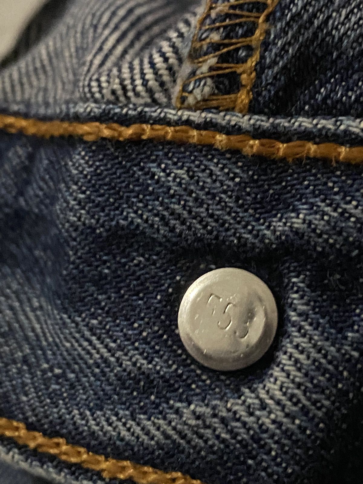 Levi's Levis 501 555 Distressed Light Washed Honeycomb Button Fly Size US 28 / EU 44 - 16 Thumbnail
