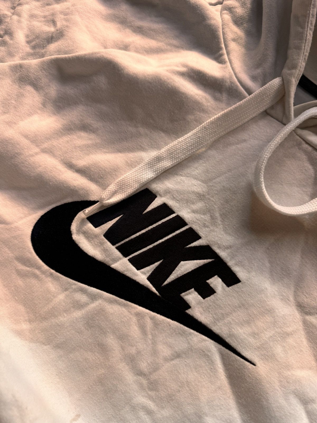 Nike × Vintage NIKE VINTAGE CENTER LOGO OVERSIZE BOXY HOODIE Size US XL / EU 56 / 4 - 4 Thumbnail