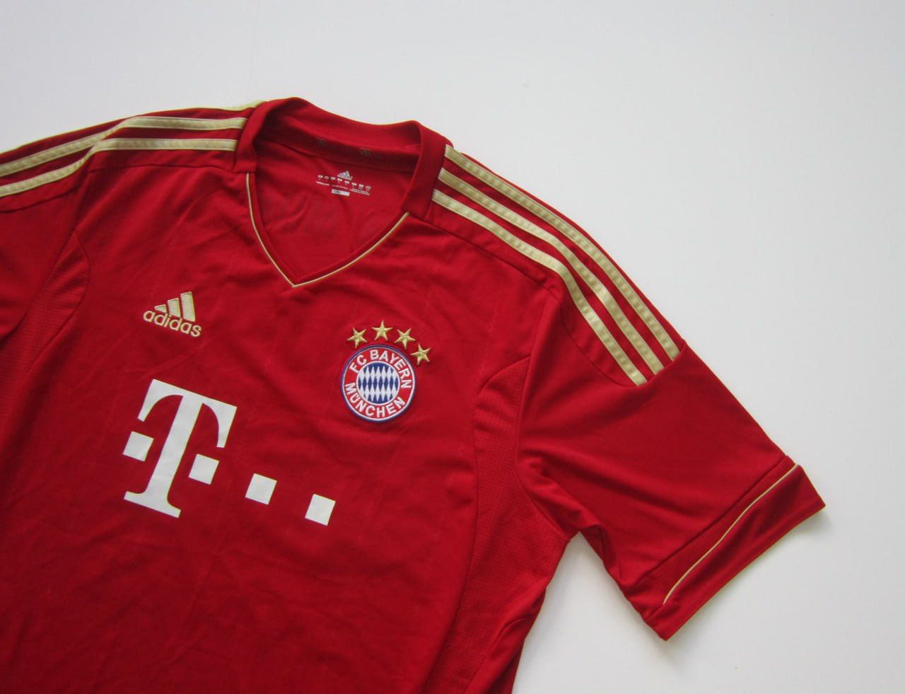 Adidas Adidas Bayern Munchen 2011-2013 Home #33 Gomez Jersey Size US L / EU 52-54 / 3 - 4 Thumbnail