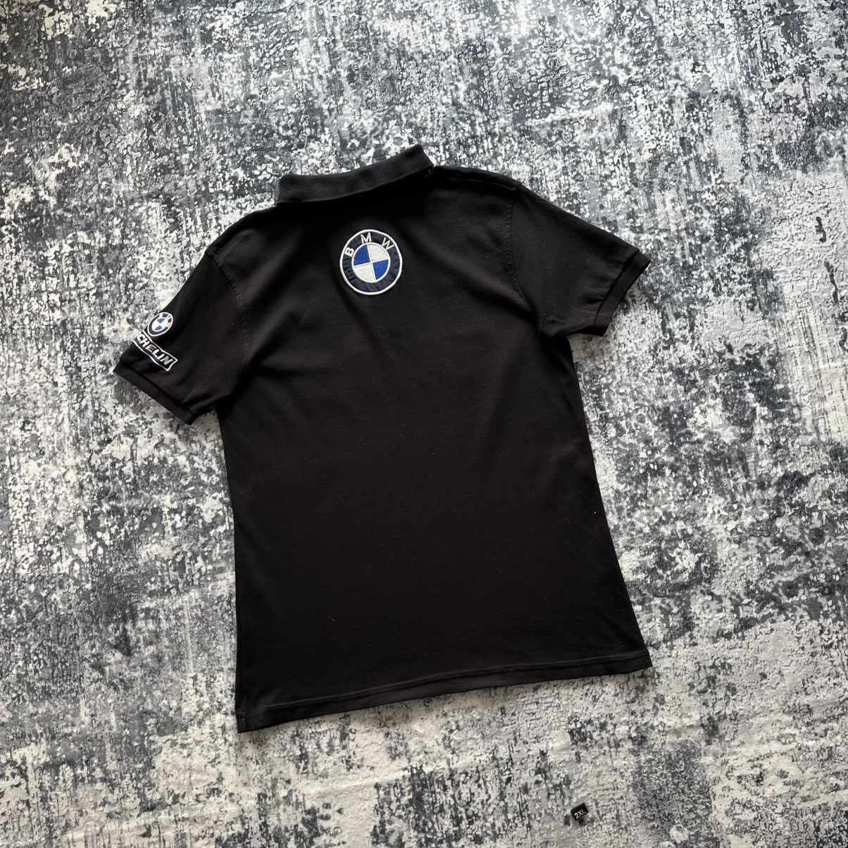 BMW BMW Moto Polo Shirt Black Embroidered Racing Logo Michelin Size US M / EU 48-50 / 2 - 2 Thumbnail