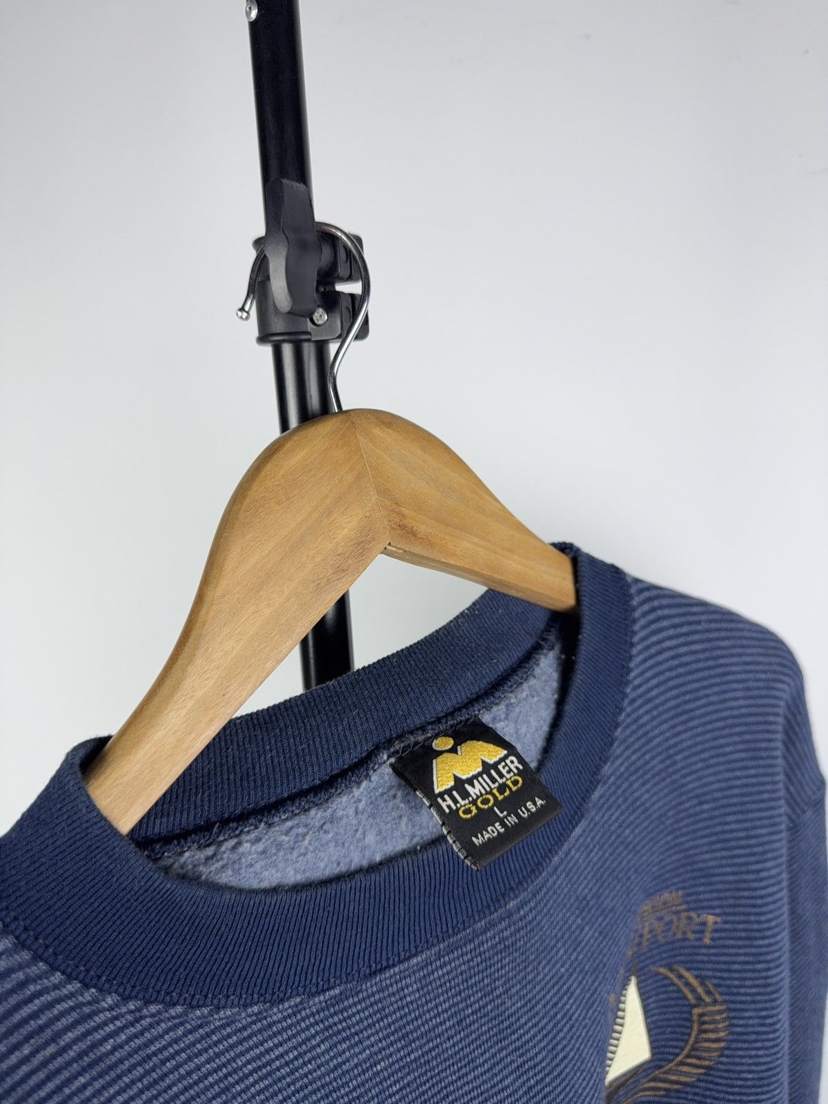 Vintage 90s H.I. Miller Gold Newport Oregon Nautical Sweatshirt USA Size US M / EU 48-50 / 2 - 5 Thumbnail