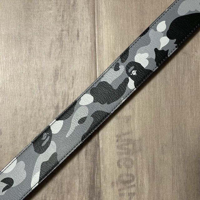 Bape BAPE CAMO Gold Buckle Leather Belt a bathing ape NIGO Size ONE SIZE - 4 Thumbnail