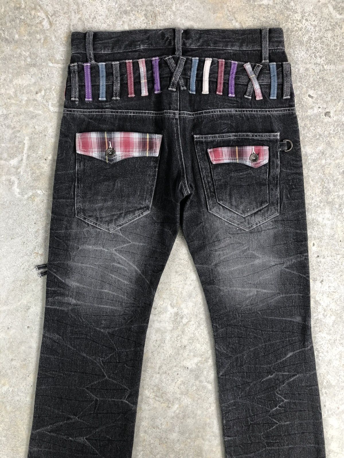 Hysteric Glamour Japanese Double Focus Double Waist Distressed Multizipper Size US 32 / EU 48 - 8 Thumbnail