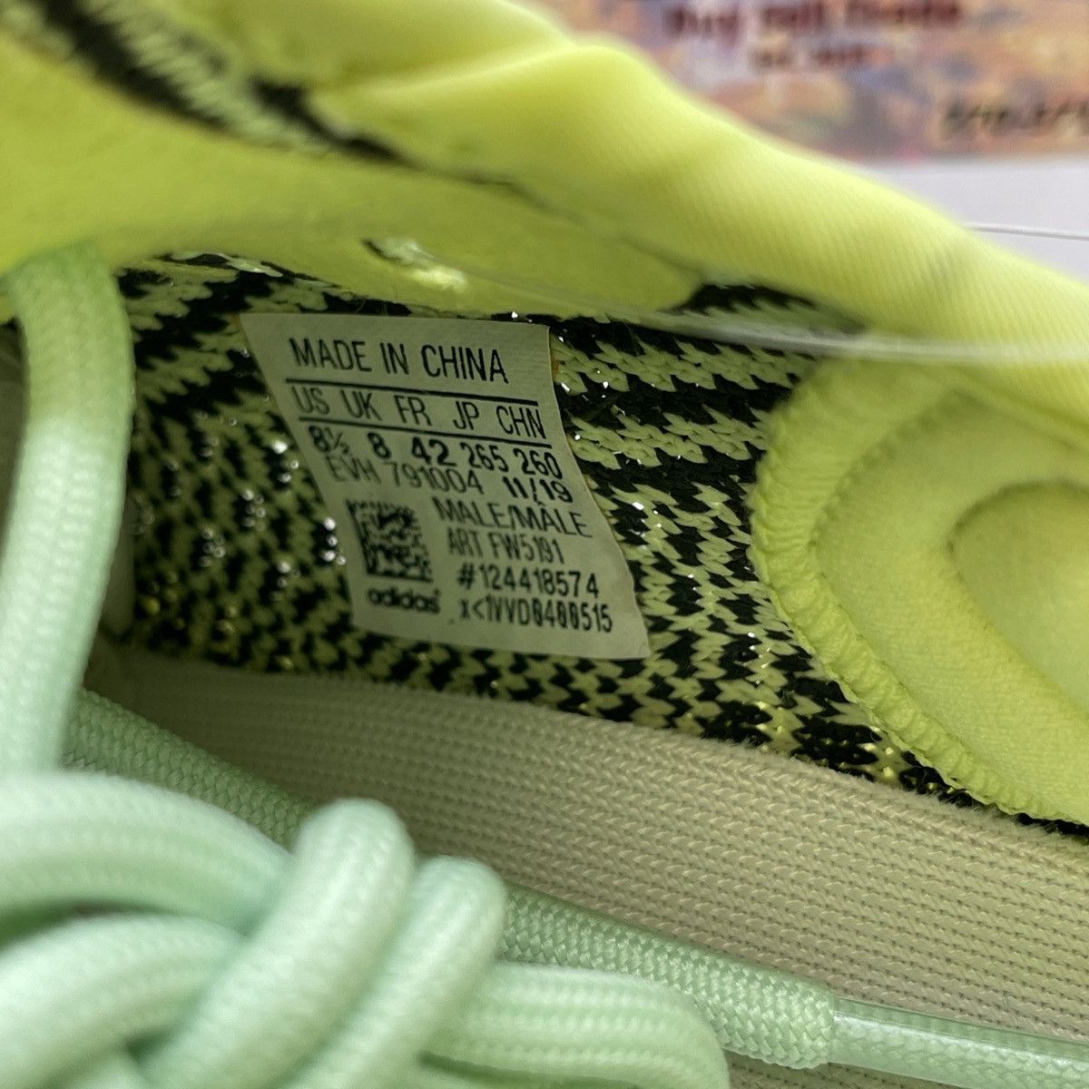 Adidas Yeezy boost 350 yeezreel non reflective Size US 8.5 / EU 41-42 - 8 Thumbnail