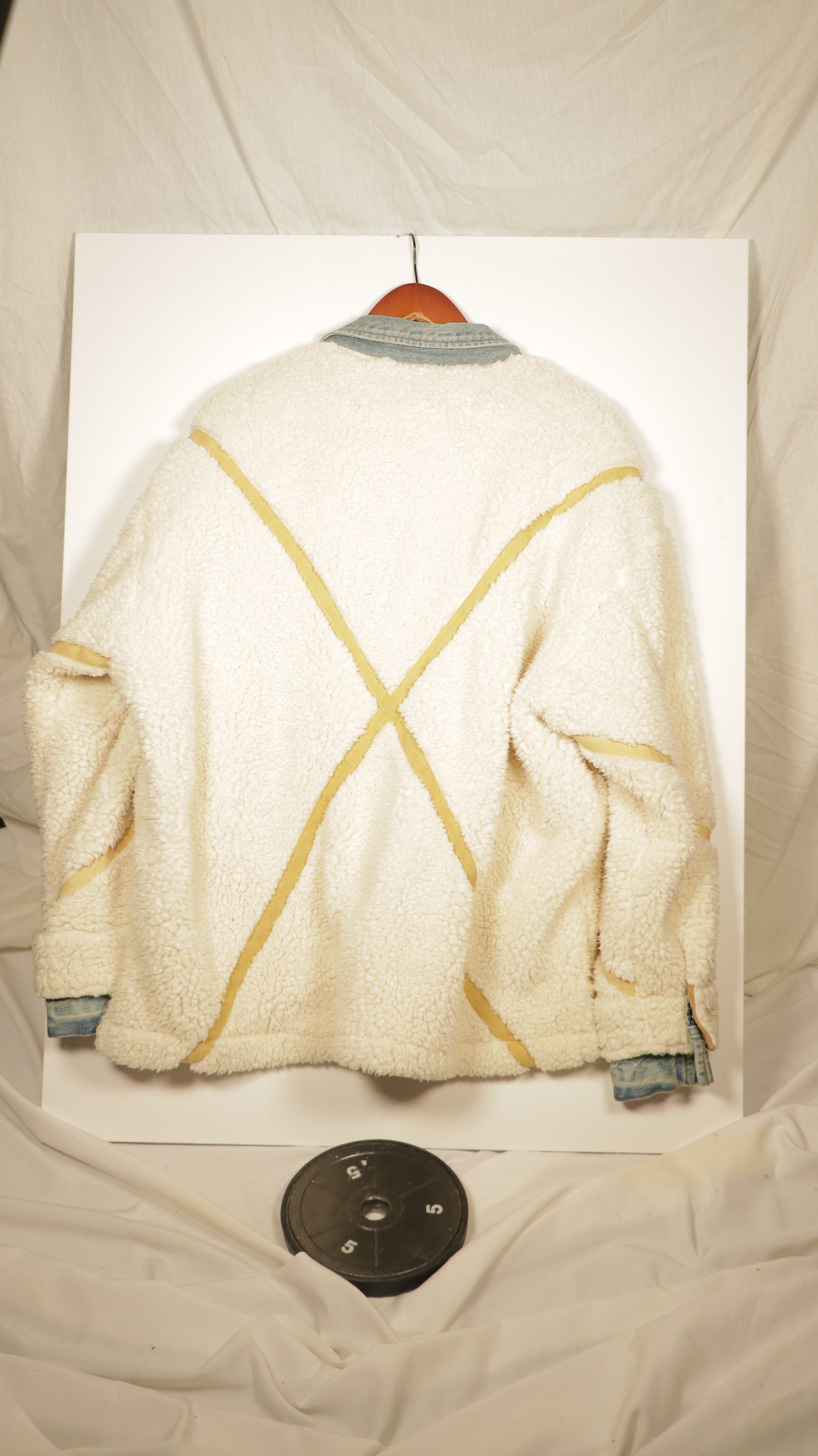 Greg Lauren *NWT* Greg Lauren Sherpa **RARE** Size 3/Large REVERSIBLE Size US L / EU 52-54 / 3 - 3 Thumbnail