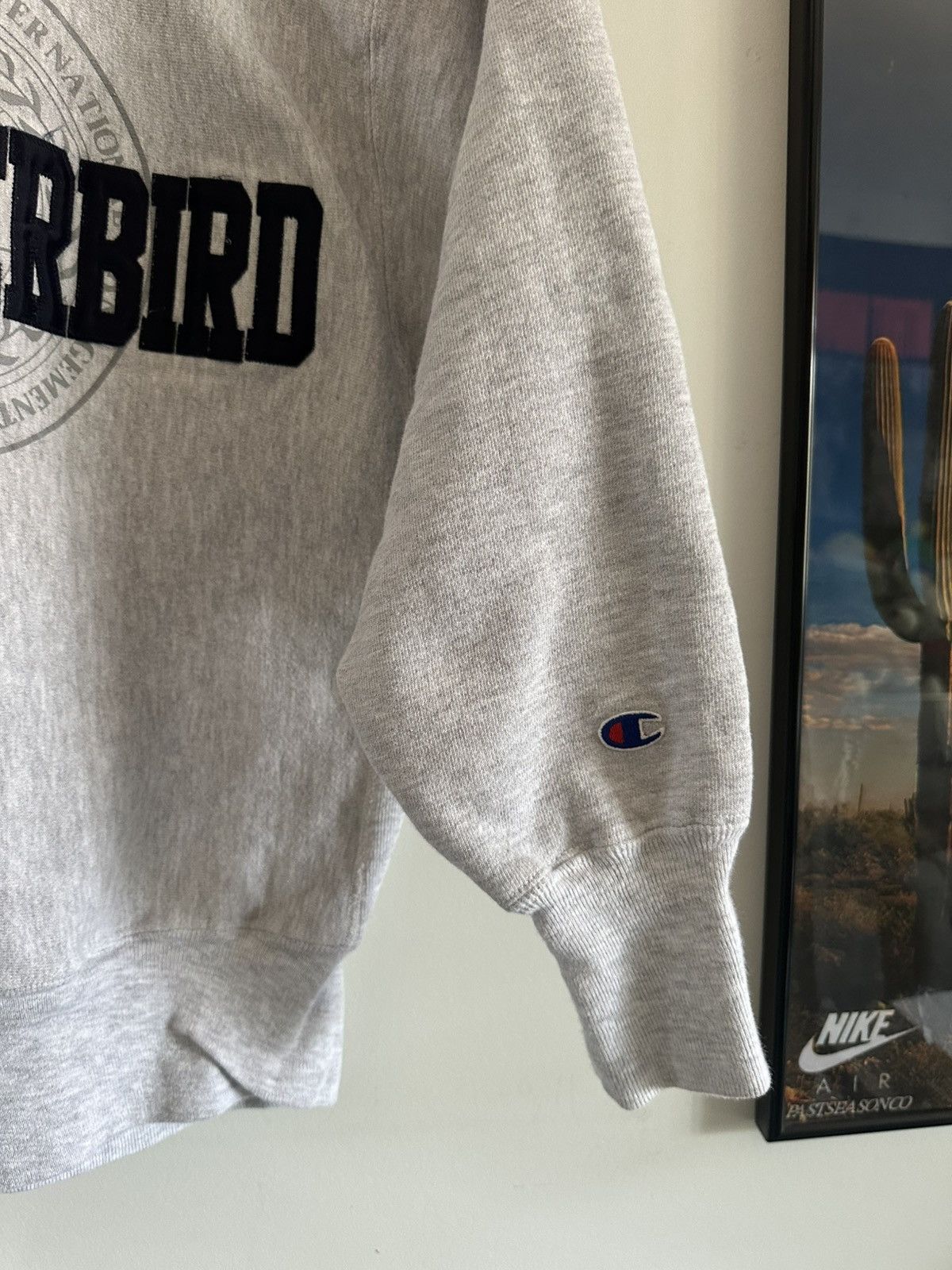 Champion × Vintage Thunderbird Vintage Champion Reverse Weave Crewneck Size US S / EU 44-46 / 1 - 4 Thumbnail