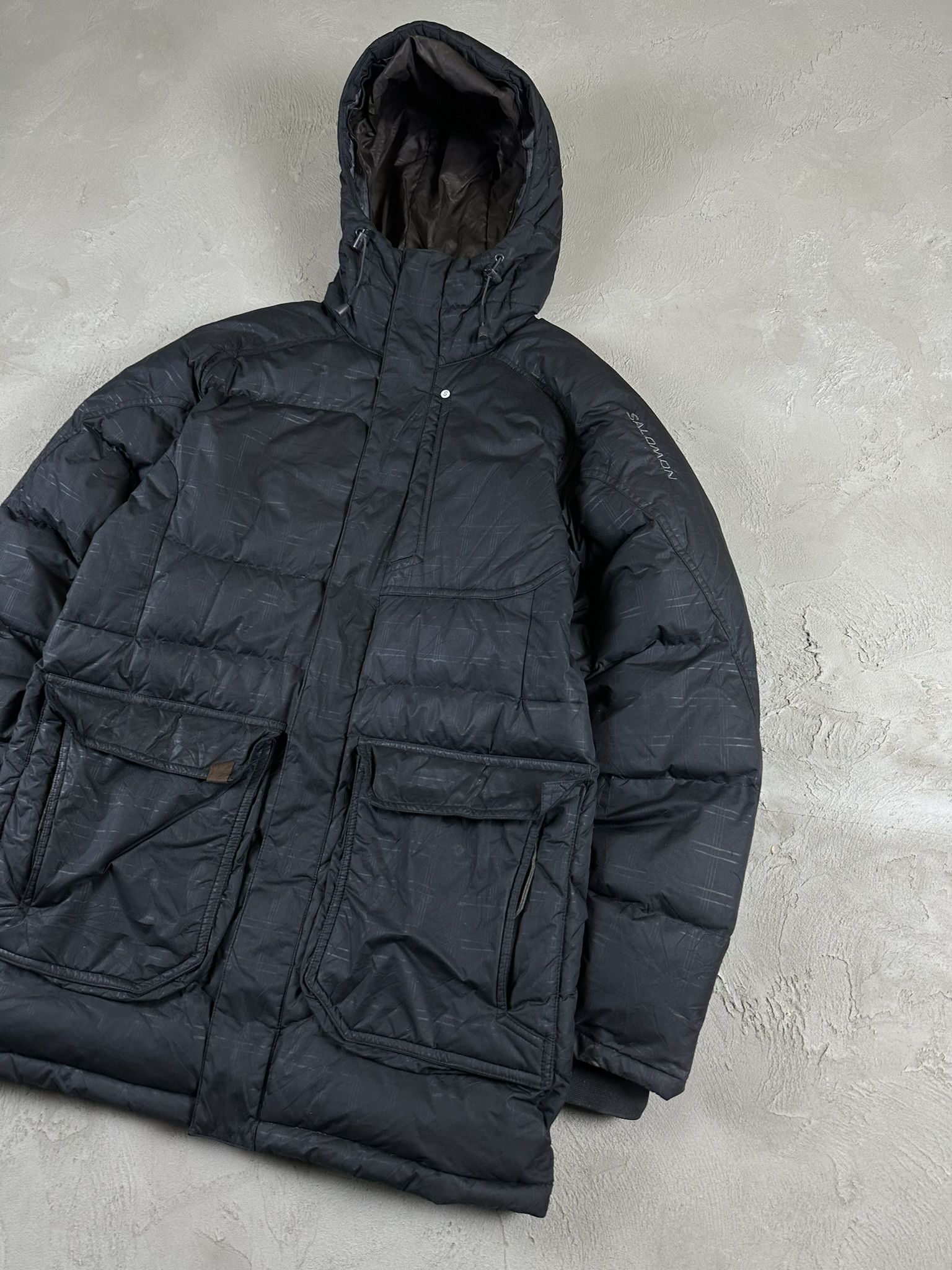 Salomon Salomon Down Puffer Gorpcore Jacket Size US M / EU 48-50 / 2 - 3 Thumbnail