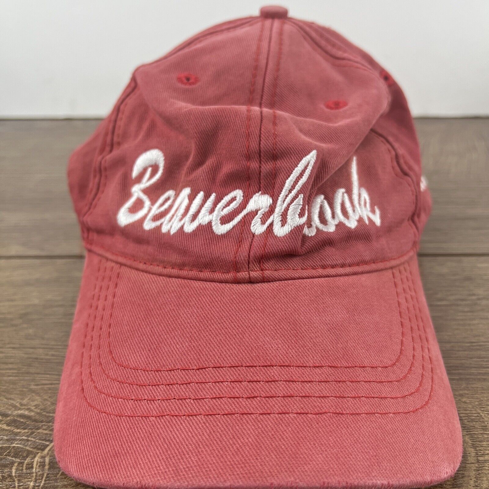 Other Beauerbrook Hat Red Hat Adjustable Adult Size Hat Cap Size ONE SIZE - 3 Thumbnail