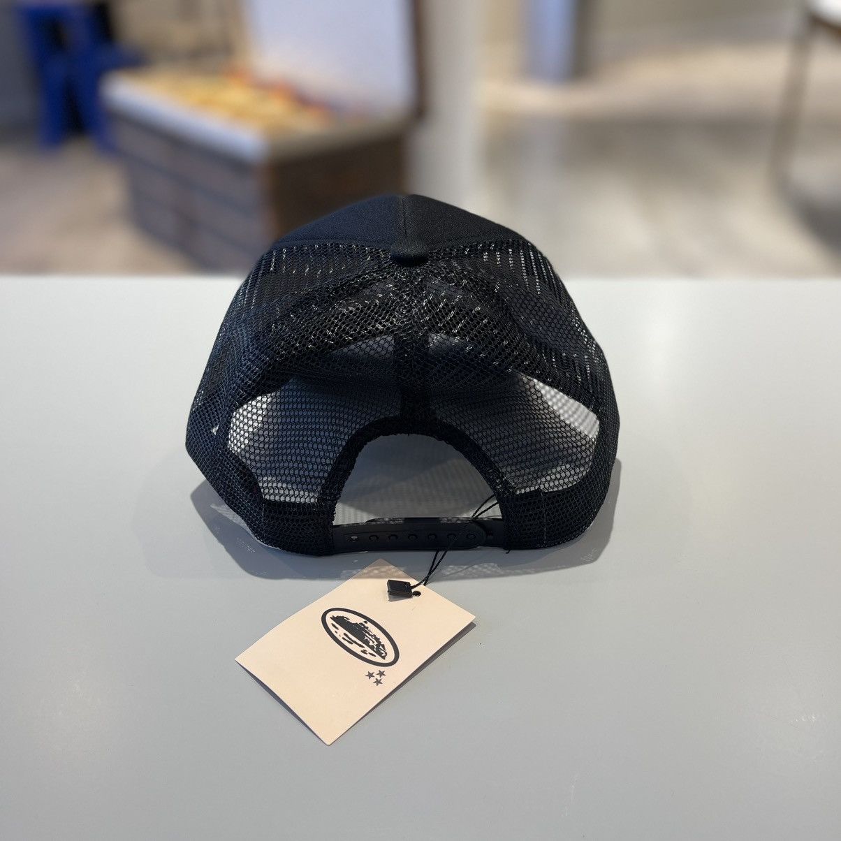 帽子 Corteiz Alcatraz Mesh Trucker Cap Black Corteiz Alcatraz Trucker New Hat Black | eBay