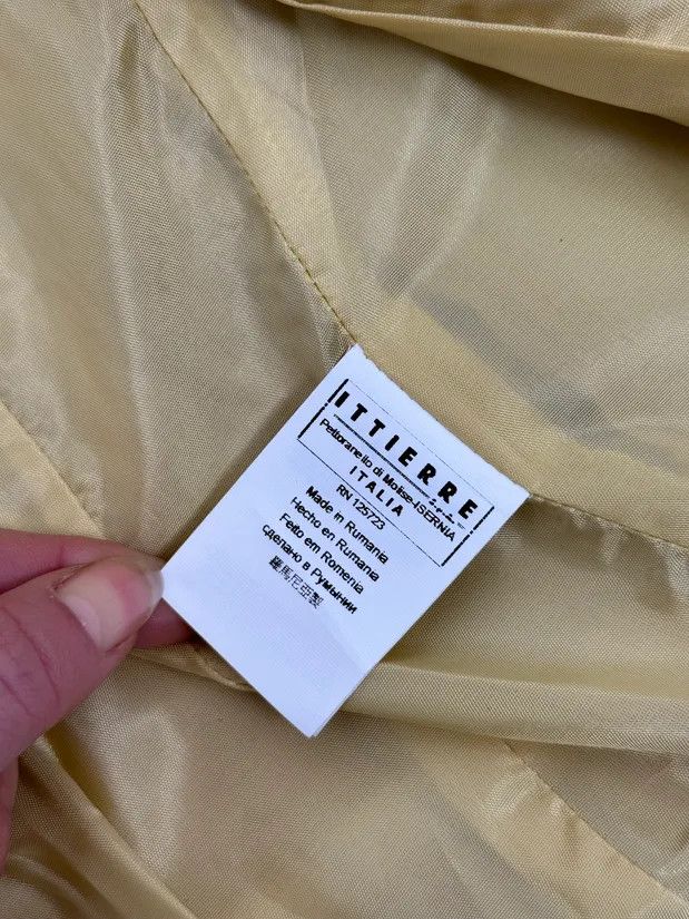 Balmain AW2012 Pierre Balmain Yellow Perfecto Leather Biker Jacket Size S / US 4 / IT 40 - 11 Thumbnail
