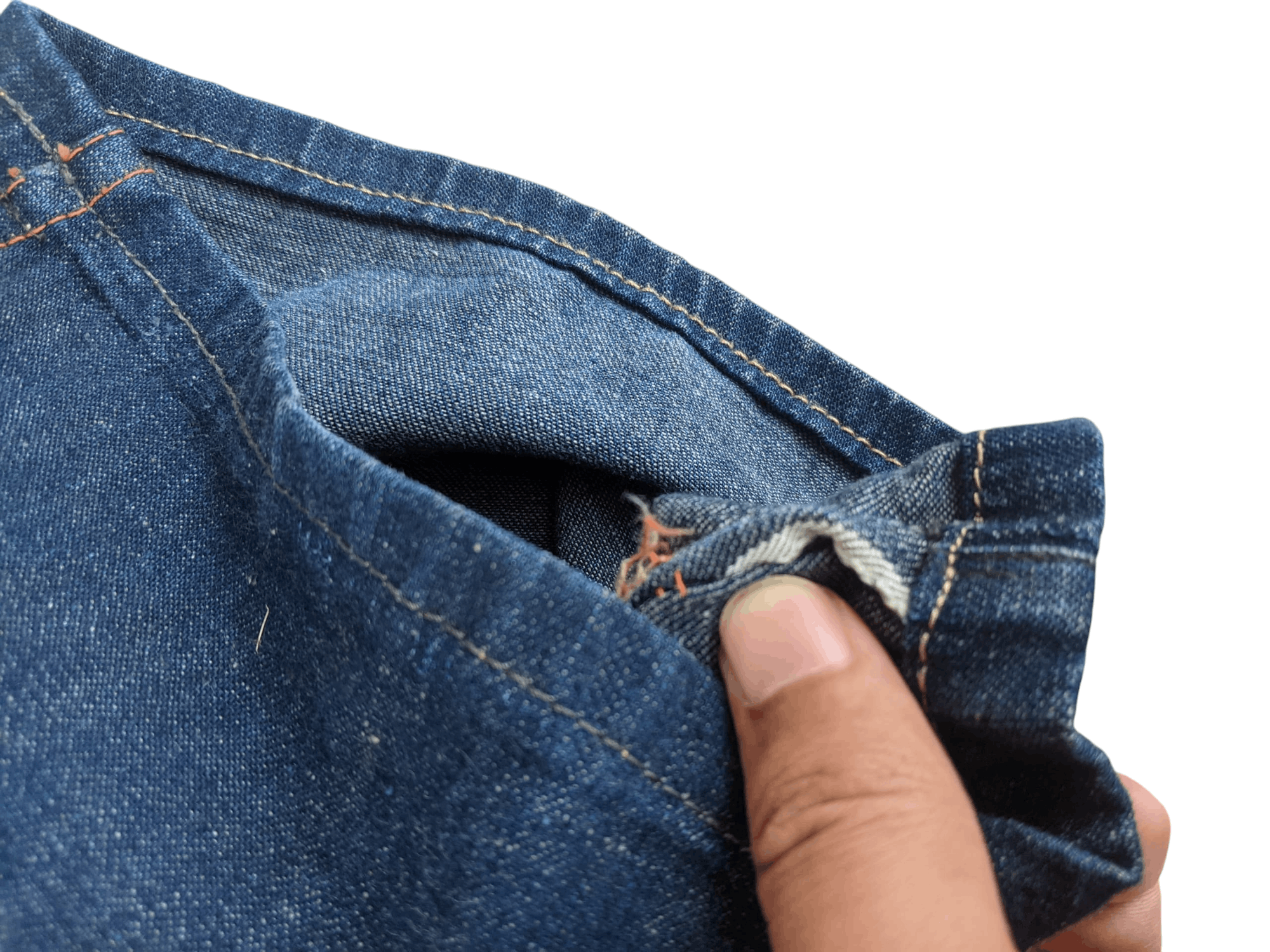 Vintage Vintage 40s wwii carpenter denim workwear Size US 36 / EU 52 - 6 Thumbnail