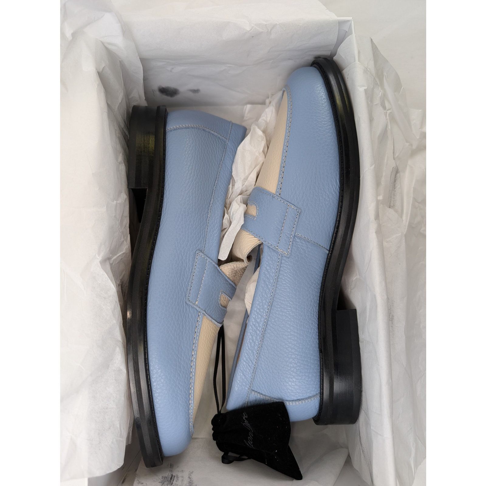 Aime Leon Dore o1rshd1 Penny Loafer Shoe in Lamb/Cornflower Size US 10.5 / EU 43-44 - 17 Thumbnail