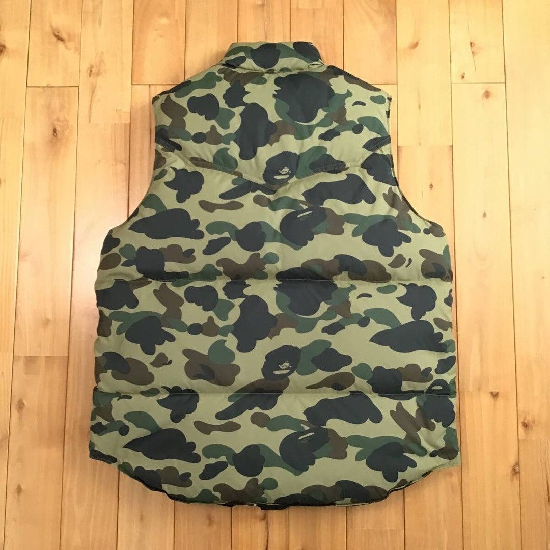 Bape BAPE × PERTEX Puffer Down Vest 1st Camo Green a bathing ape Size US XL / EU 56 / 4 - 2 Thumbnail