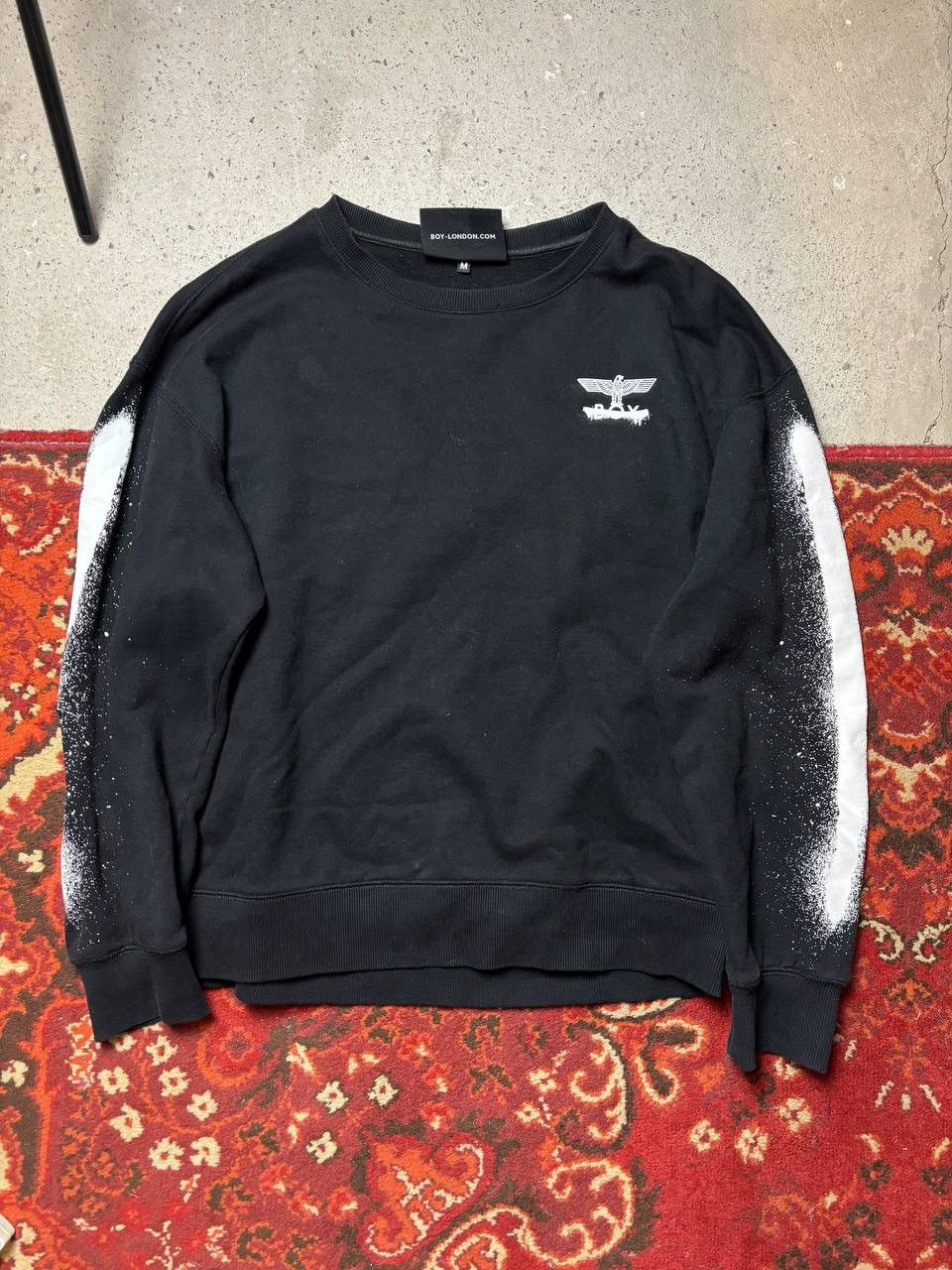 Boy London × Vintage Boy London Big Fake Eagle Logo West Wood Style Sweatshirt Size US M / EU 48-50 / 2 - 2 Thumbnail