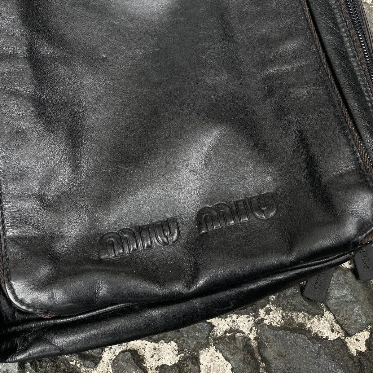Miu Miu Miu miu FW99 Black leather crossbody bag Size ONE SIZE - 5 Thumbnail