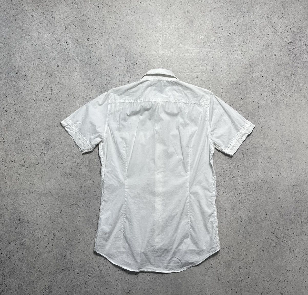 Vivienne Westwood Vivienne Westwood Luxury Short Sleeve Button Up Shirt White Size US M / EU 48-50 / 2 - 11 Thumbnail
