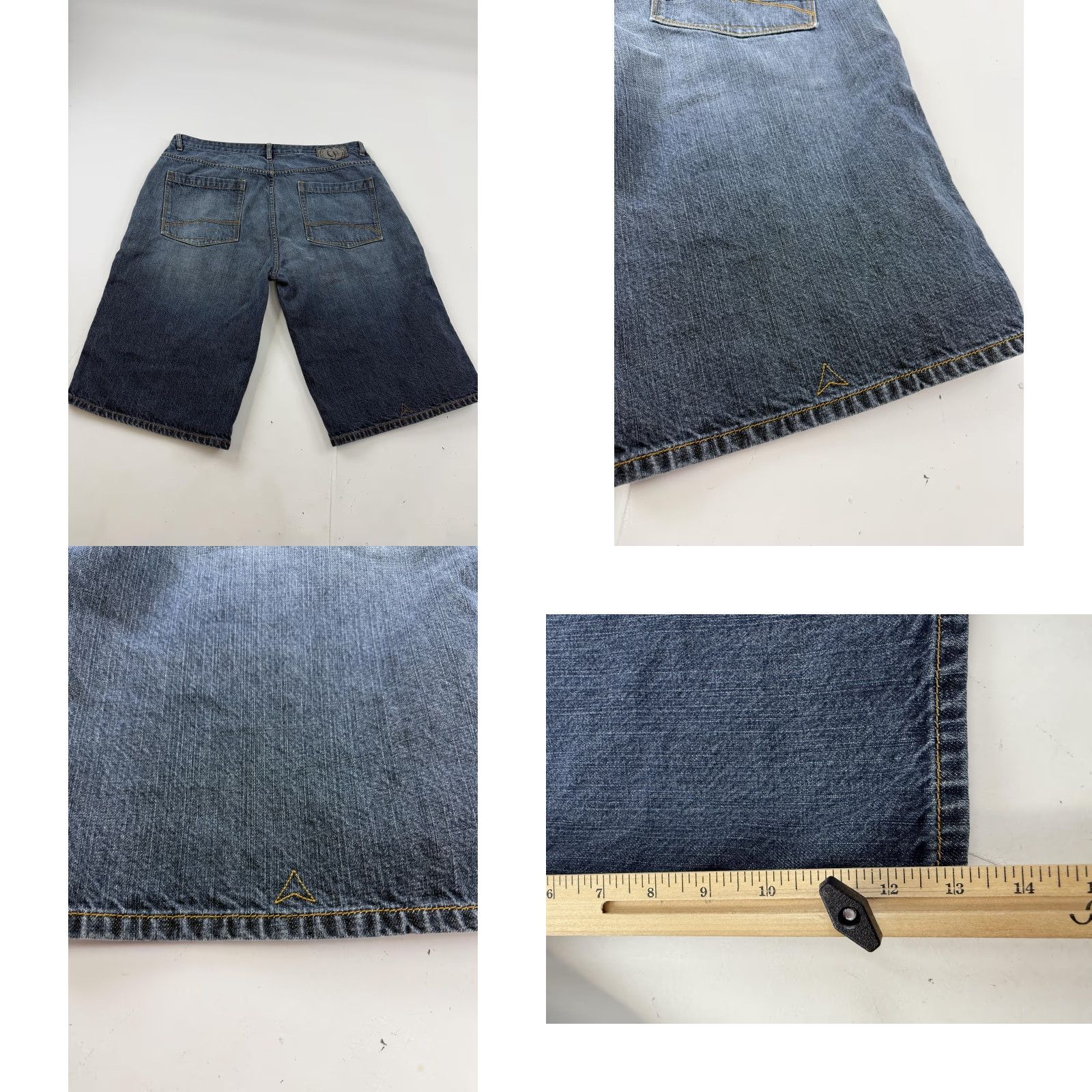 Denime VINTAGE G-Unit Denim Shorts Mens 40 Blue Bermuda Hip Hop Casual 5-Pocket Relaxed Fit Summer Boys Girls Mens Women? Size US 40 / EU 56 - 8 Thumbnail