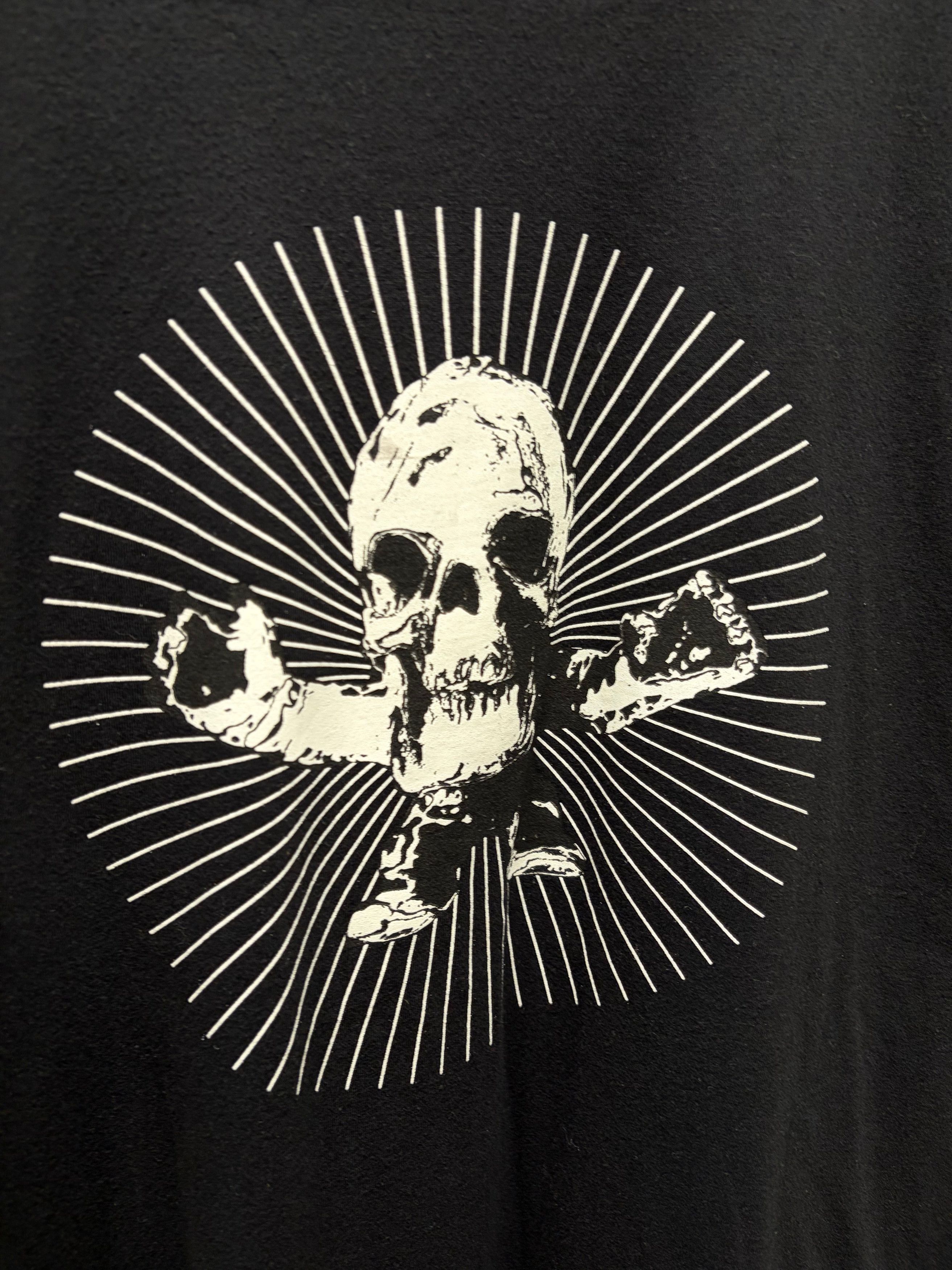 Chrome Hearts Chrome Hearts Foti ‘Harris Teeter’ Black Skull Graphic T-Shirt Size US L / EU 52-54 / 3 - 2 Thumbnail