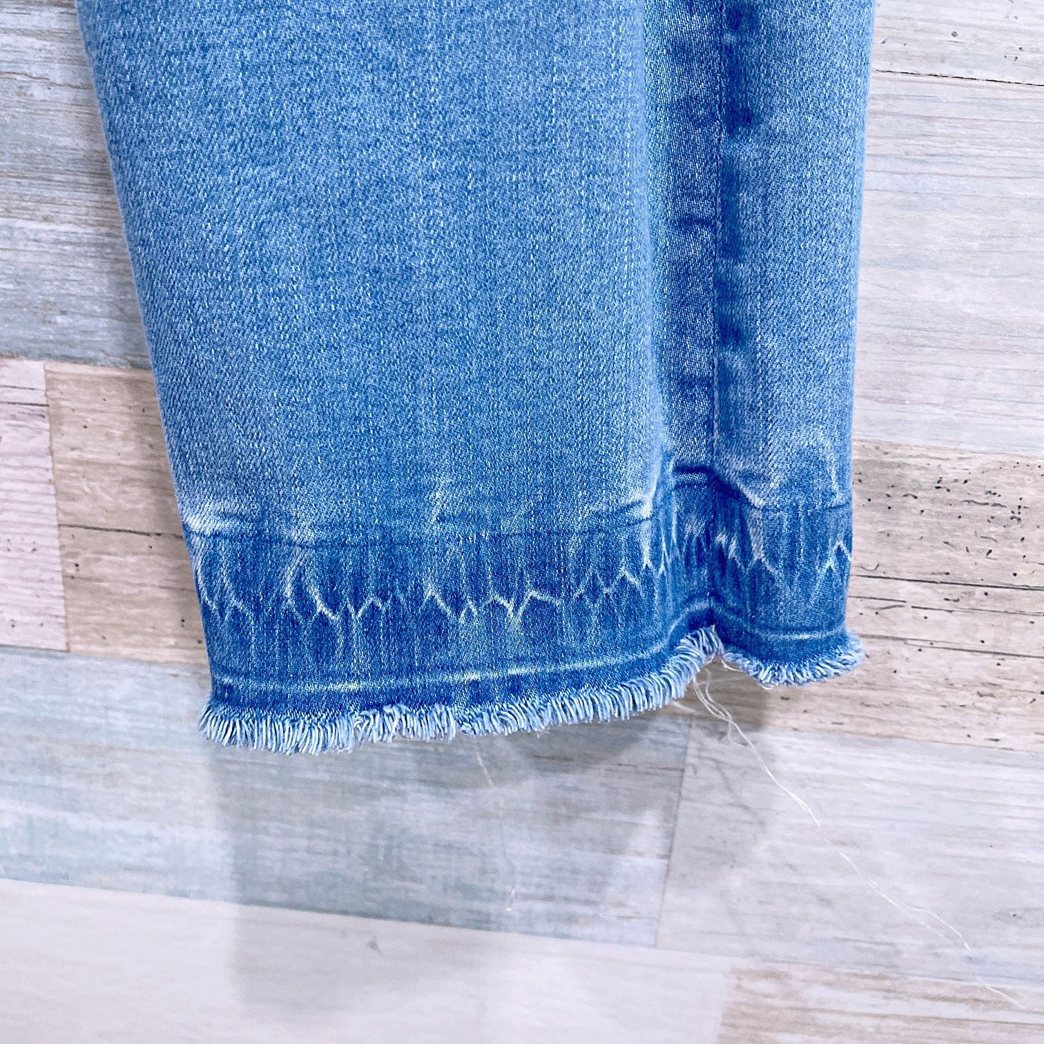 AG Adriano Goldschmied AG Jodi Crop Jeans High Rise Slim Crop Raw Hem Womens 29 Size 29" - 4 Thumbnail