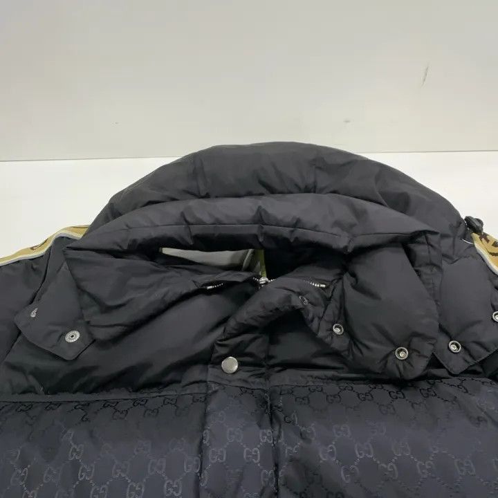 Gucci Gucci Black High Neck Hooded Down Jacket-2507 Size US M / EU 48-50 / 2 - 5 Thumbnail
