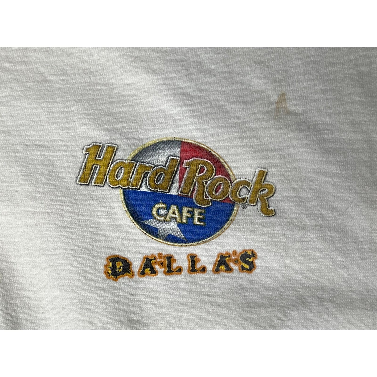 Hard Rock Cafe × Vintage Vintage Hard Rock Cafe Dallas Texas Graphic T-Shirt XL Size US XL / EU 56 / 4 - 5 Thumbnail