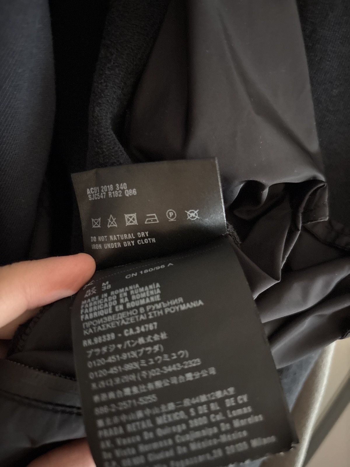 Prada Prada Windbreaker - Zipper Size US S / EU 44-46 / 1 - 7 Thumbnail