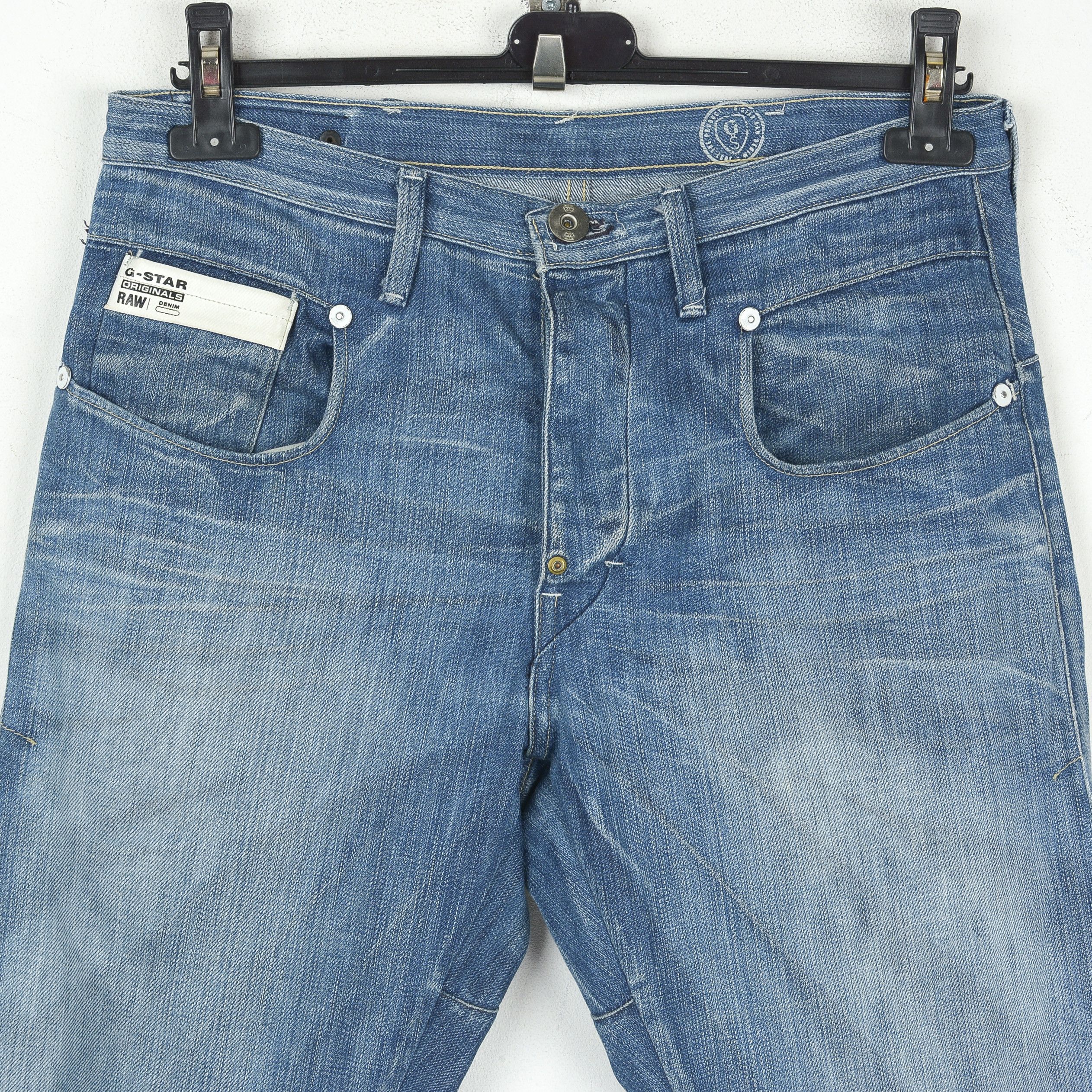G-Star Blade Pant Slim Mens W32 L34 Jeans Denim Trousers blue Size US 32 / EU 48 - 6 Thumbnail