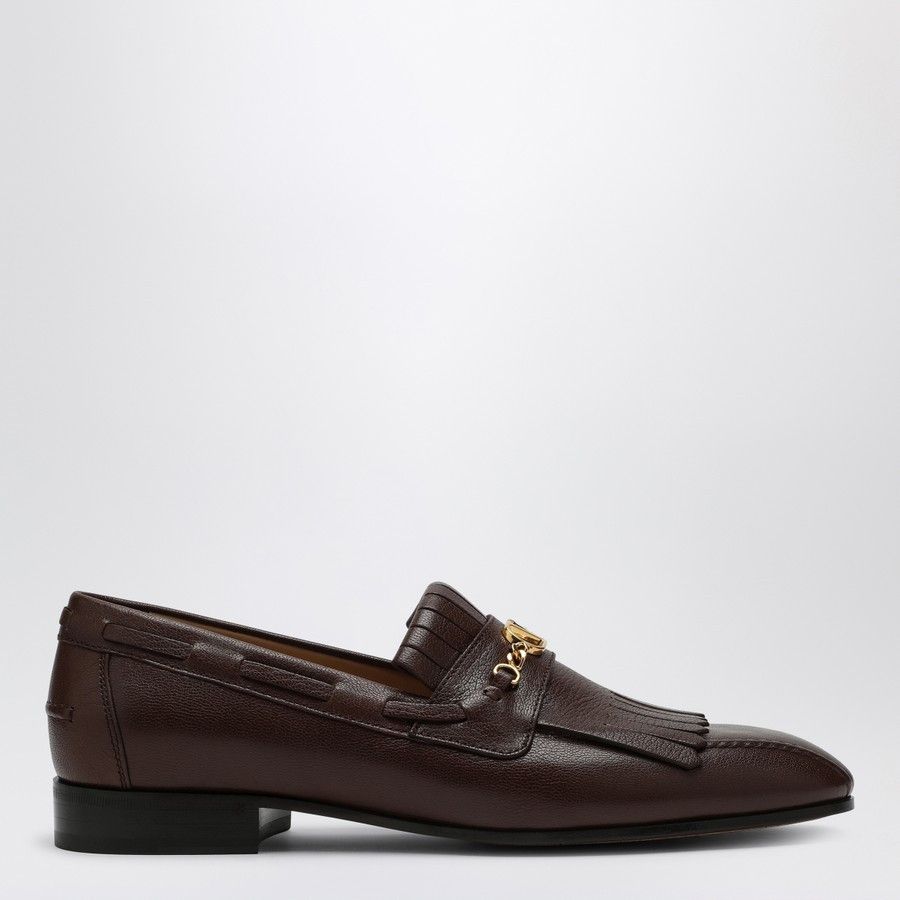 Valentino o1d2blof1025 Moccasin Loafers in Brown Size US 10.5 / EU 43-44 - 2 Thumbnail