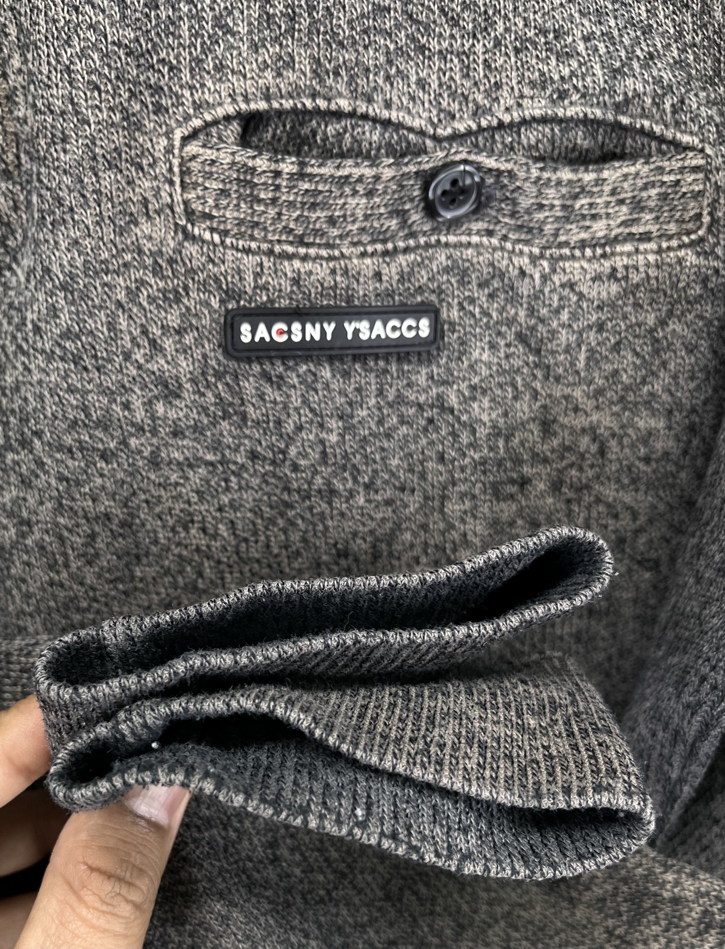 Vintage Vintage Yohji Yamamoto Y’saccs Sacsny Rare Sweatshirt Size US L / EU 52-54 / 3 - 9 Thumbnail