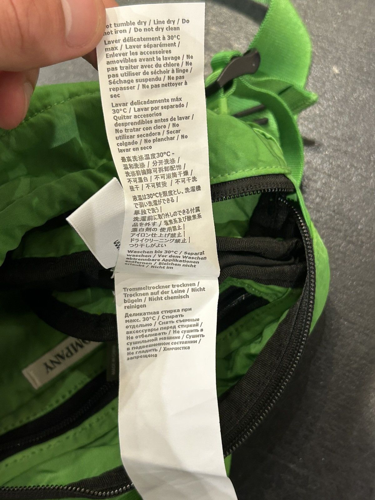 C.P. Company C.P. Company Waist Bag Green Size ONE SIZE - 4 Thumbnail