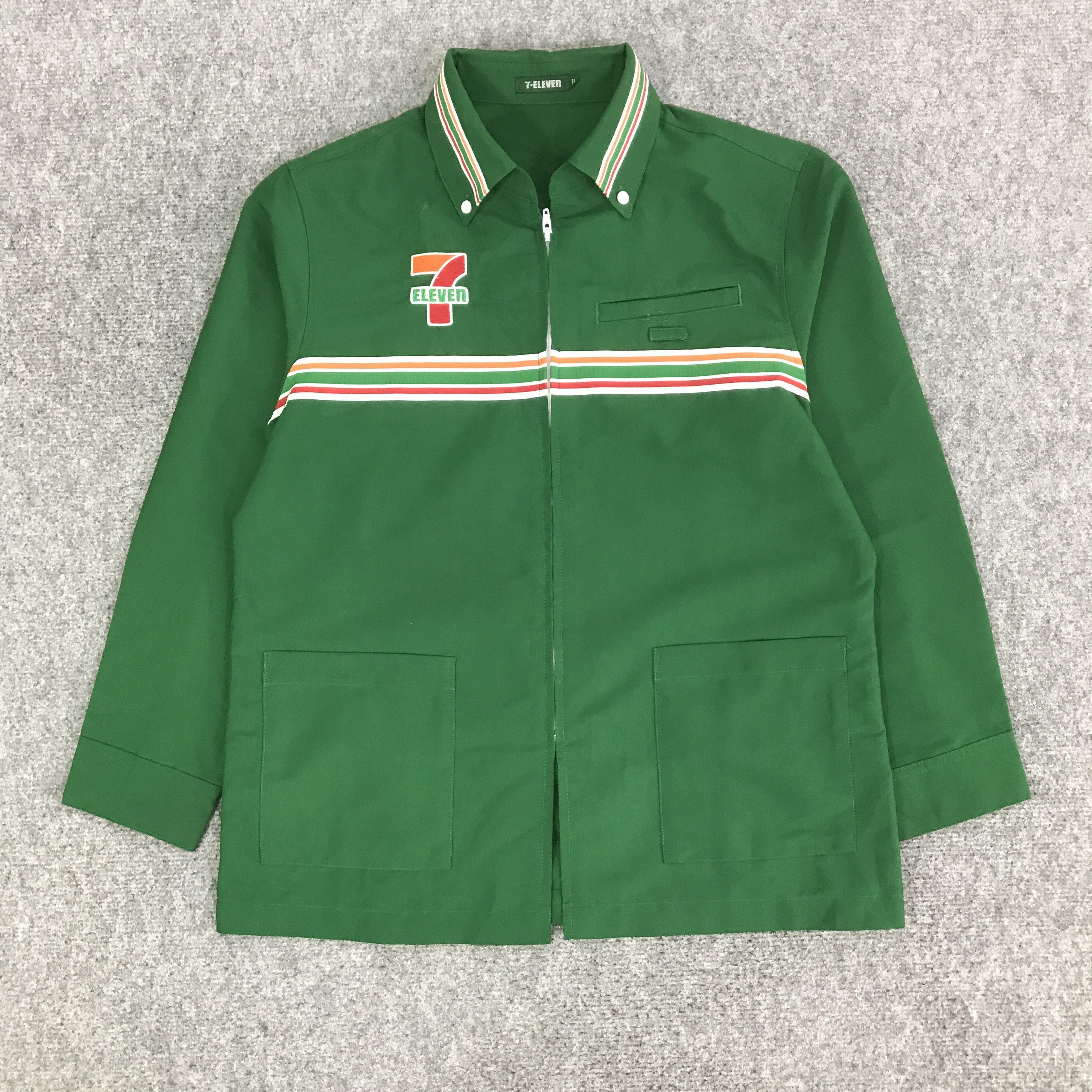 Japanese Brand 7 ELEVEN JAPAN LONG SLEEVE JACKET K124B18 Size US M / EU 48-50 / 2 - 2 Thumbnail