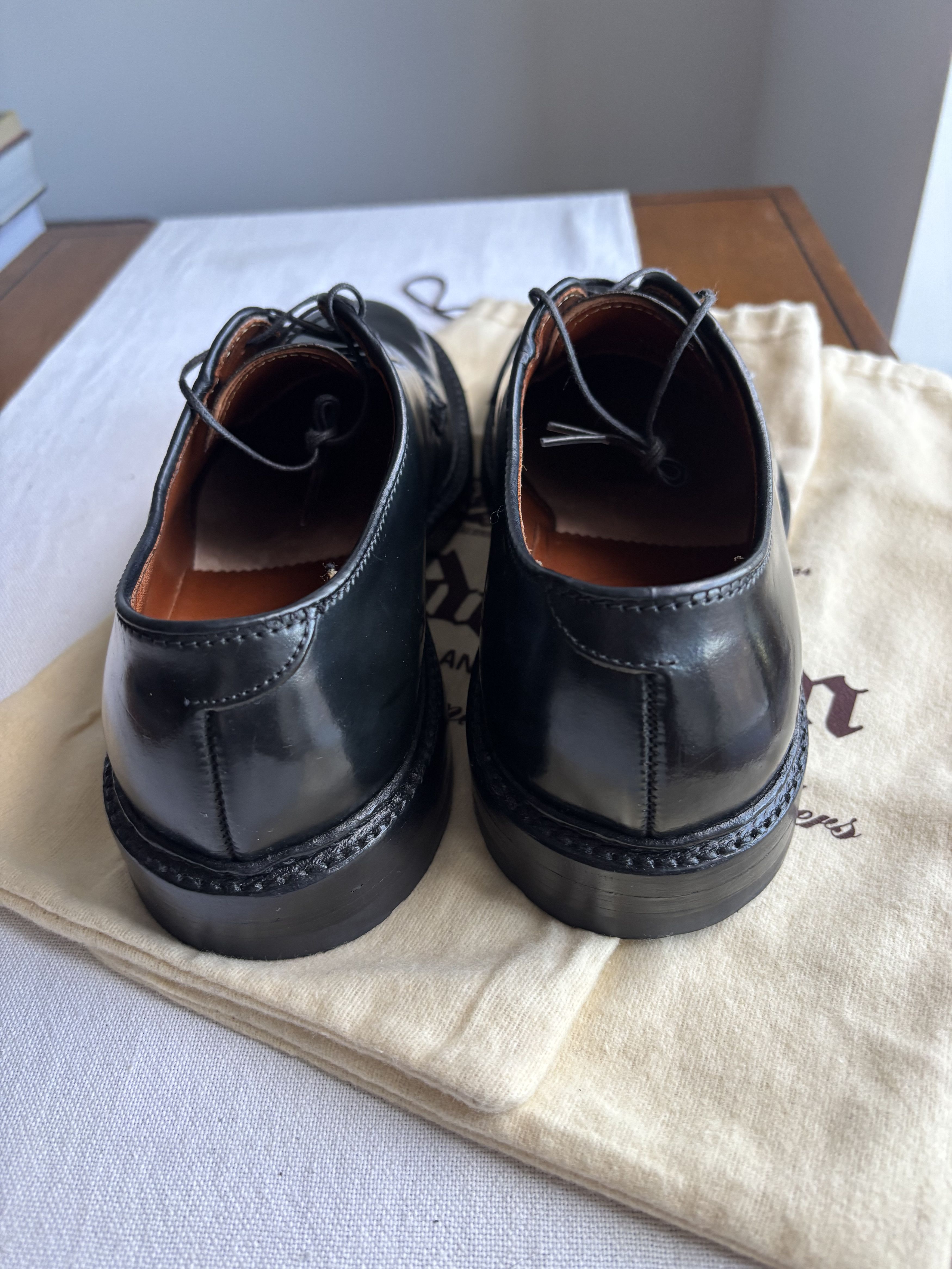 Alden Alden 9901C Black Shell PTB Size US 7.5 / EU 40-41 - 6 Thumbnail