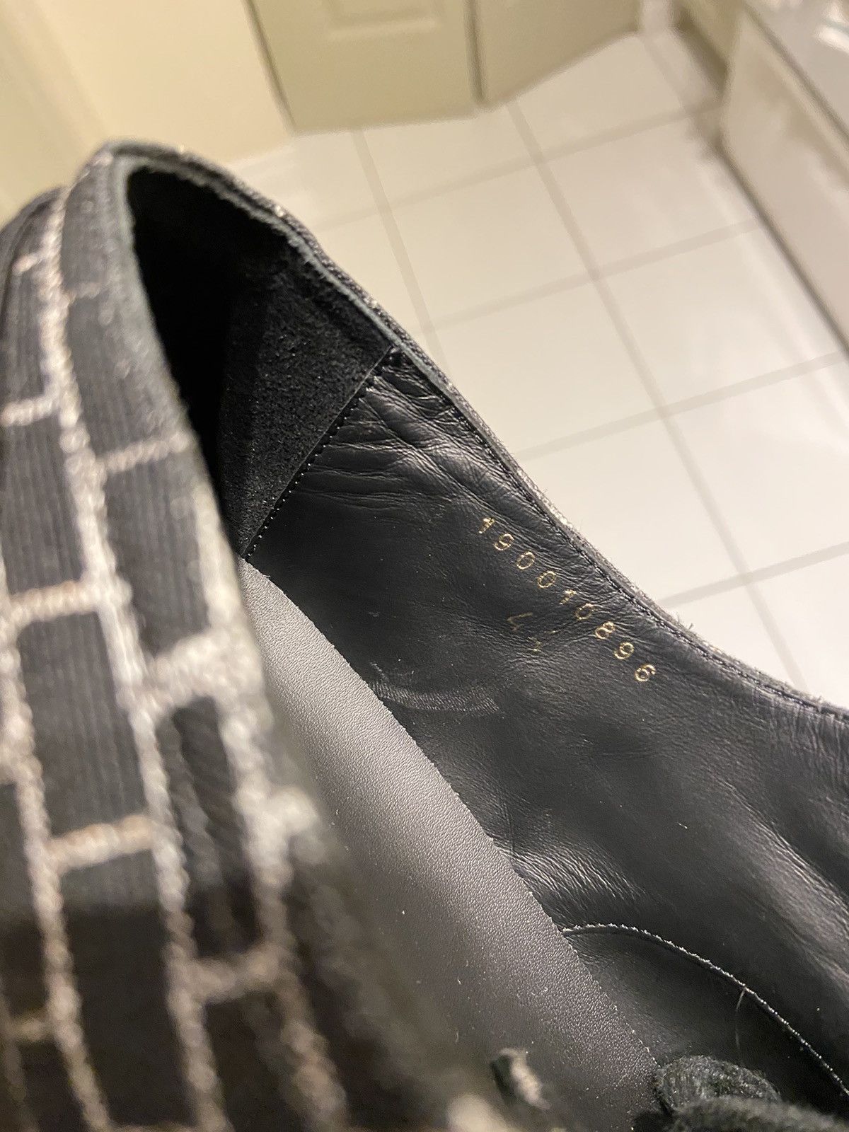 Celine black low top sneakers