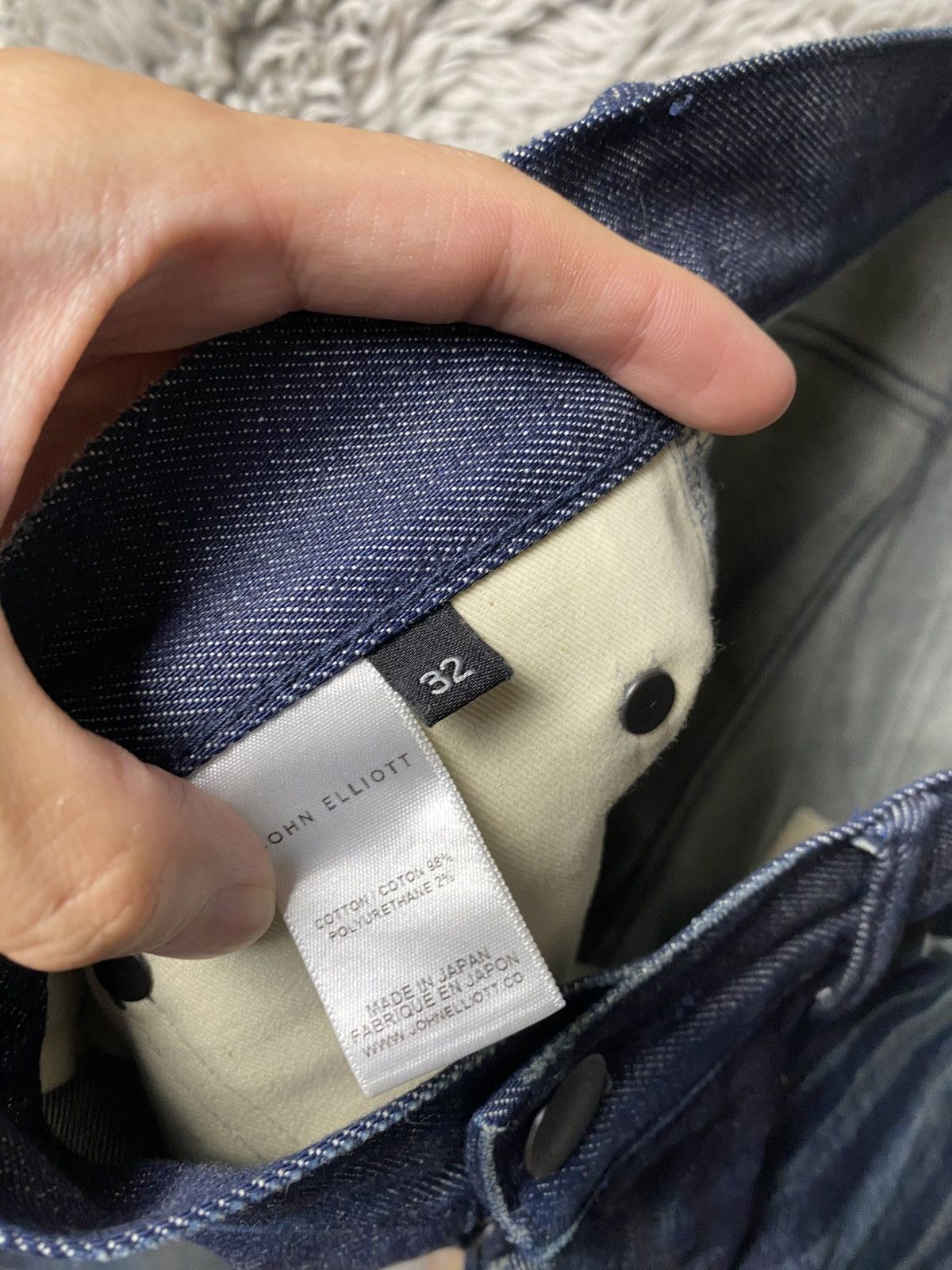 John Elliott John Elliott Cast 2 Raw Size US 32 / EU 48 - 4 Thumbnail