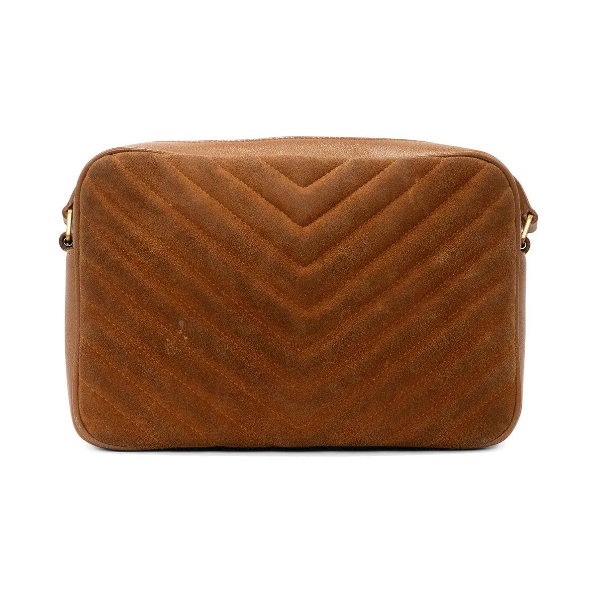 Saint Laurent Paris Saint Laurent Paris 'Lou' Suede Camera Bag Size ONE SIZE - 3 Thumbnail