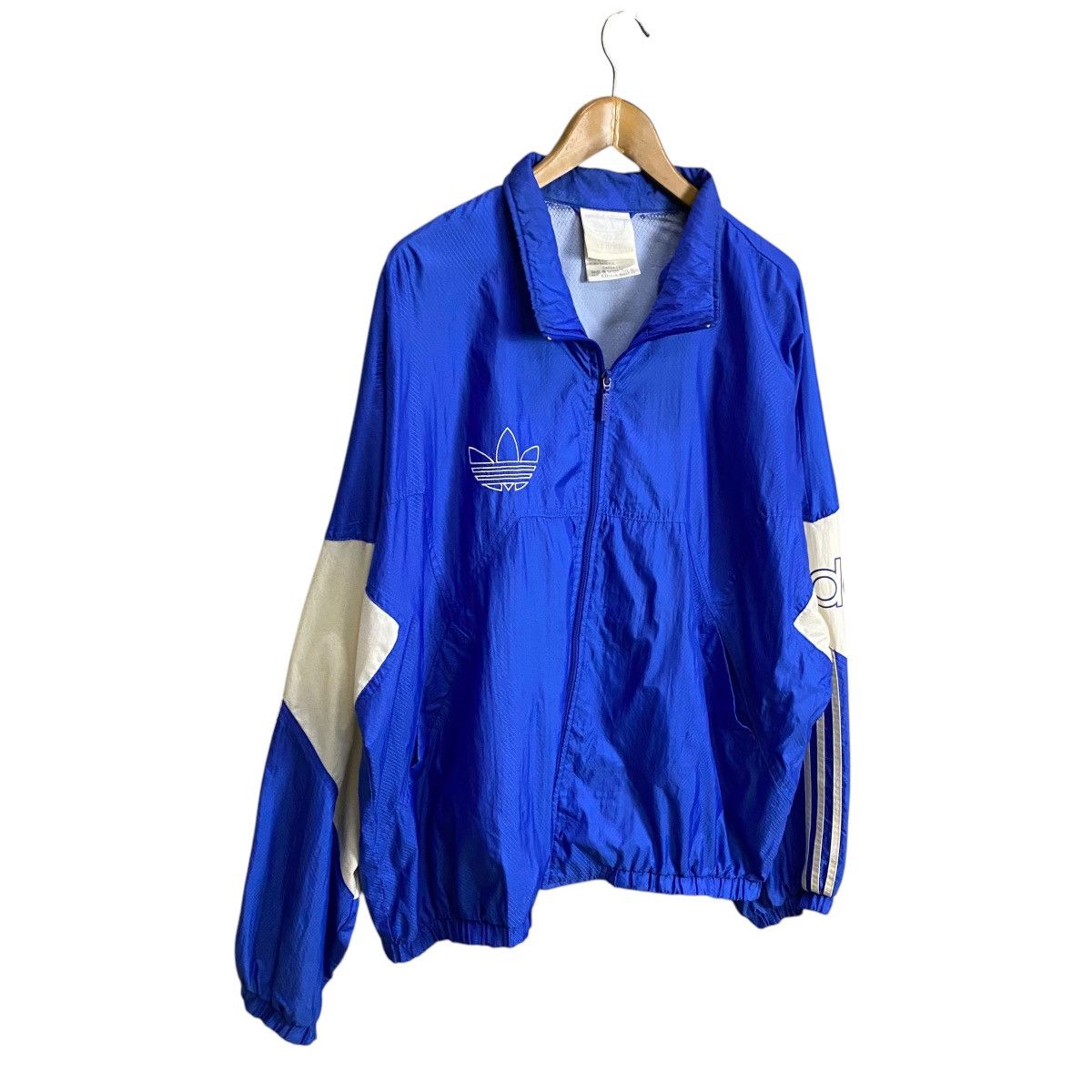 Adidas × Vintage Vintage Adidas windbreaker Size US XL / EU 56 / 4 - 3 Thumbnail