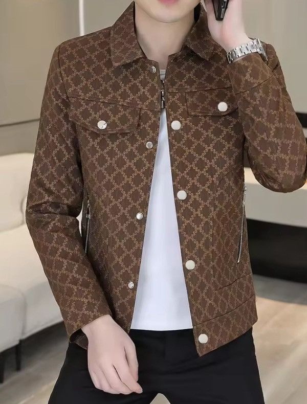 Japanese Brand Brown Color Faux Jacket Size US S / EU 44-46 / 1 - 6 Thumbnail