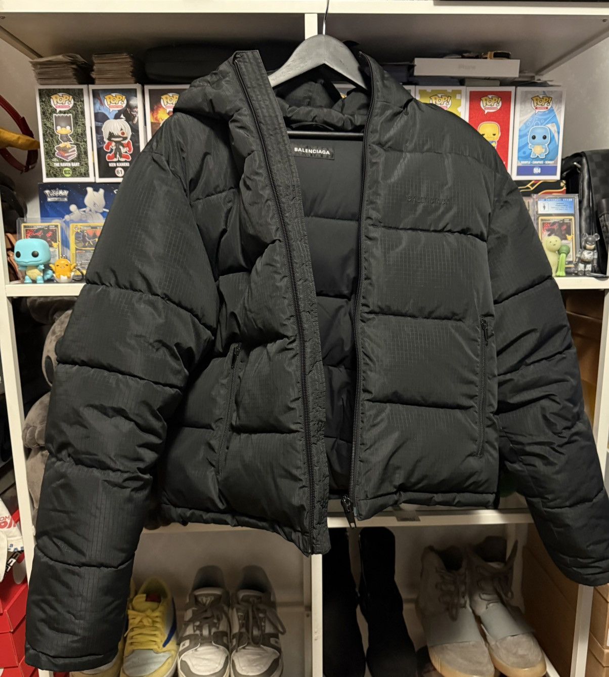 Balenciaga Cropped Puffer Jacket