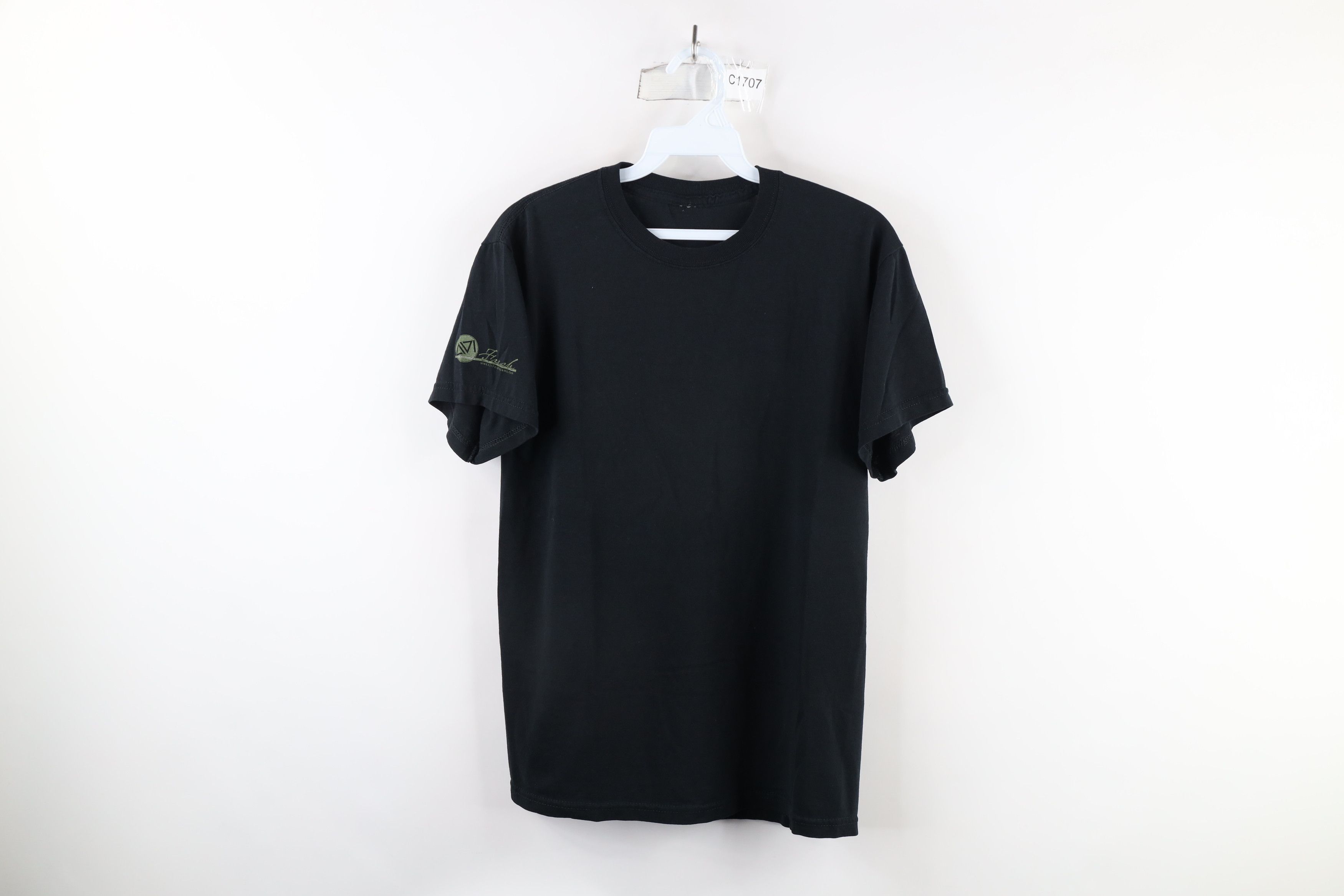 Vintage Vintage 90s Streetwear Short Sleeve T-Shirt Black Cotton Size US S / EU 44-46 / 1 - 1 Thumbnail