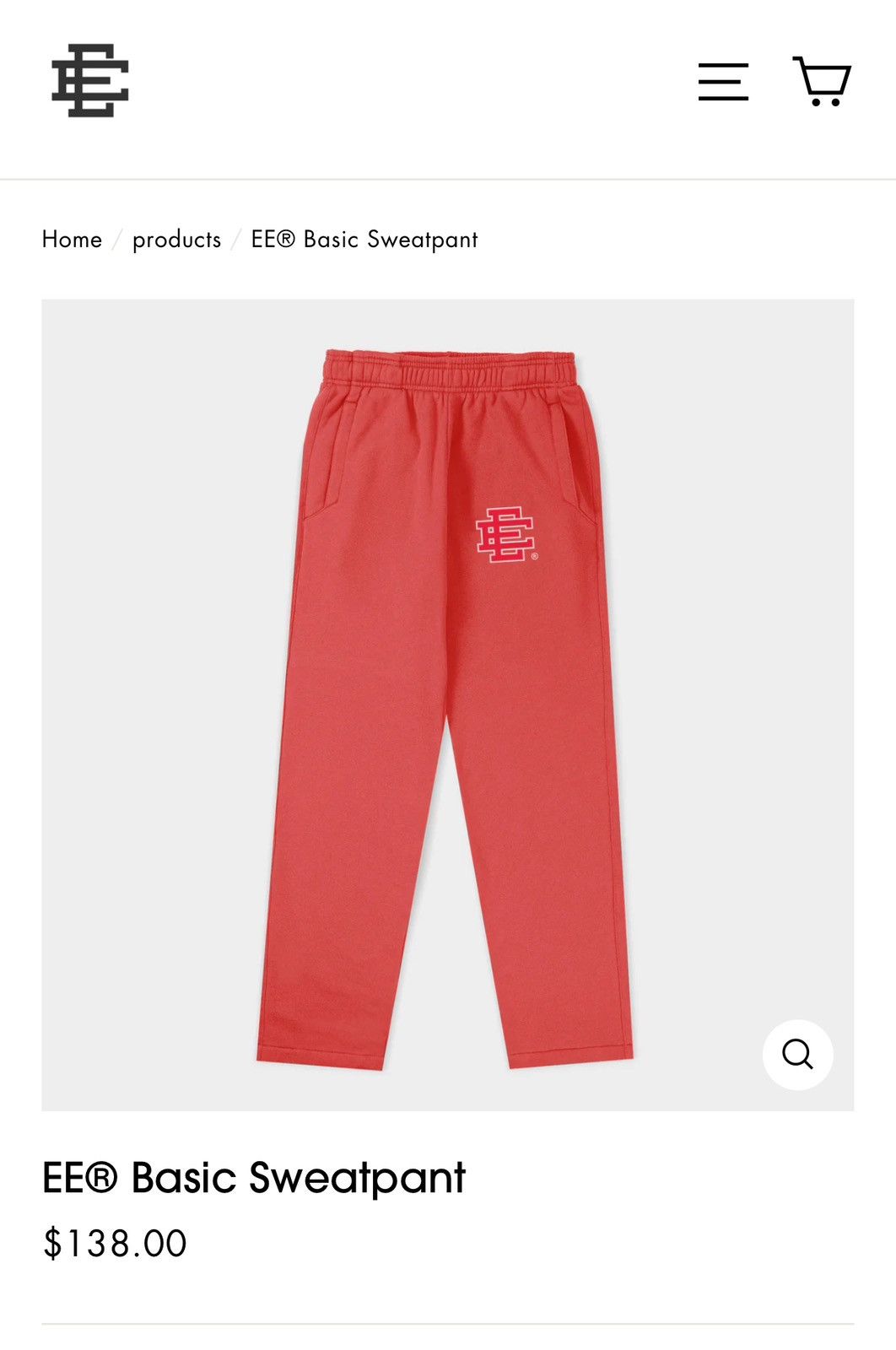 Eric Emanuel NEW Eric Emanuel Basic Sweatpants Valentines Small Size US 30 / EU 46 - 6 Thumbnail