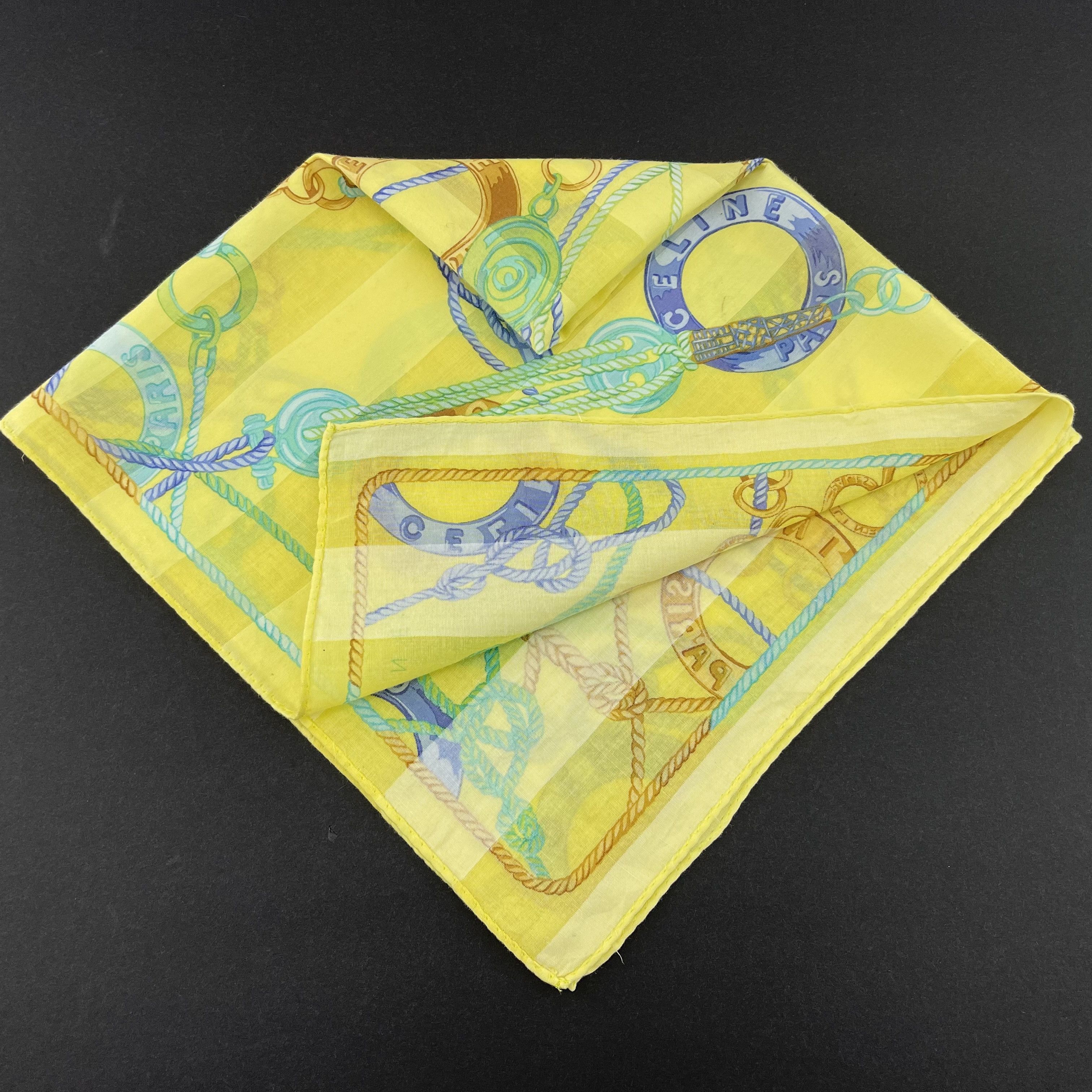 Celine Celine Handkerchief/Neckerchief/Bandana-KD3302 Size ONE SIZE - 4 Thumbnail