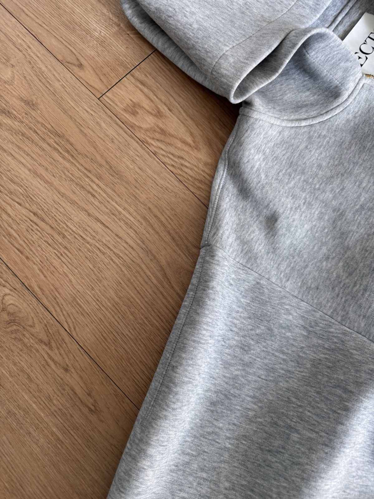RECTO RECTO Logo Detail Zip Hoodie Grey Size L Size US L / EU 52-54 / 3 - 9 Thumbnail