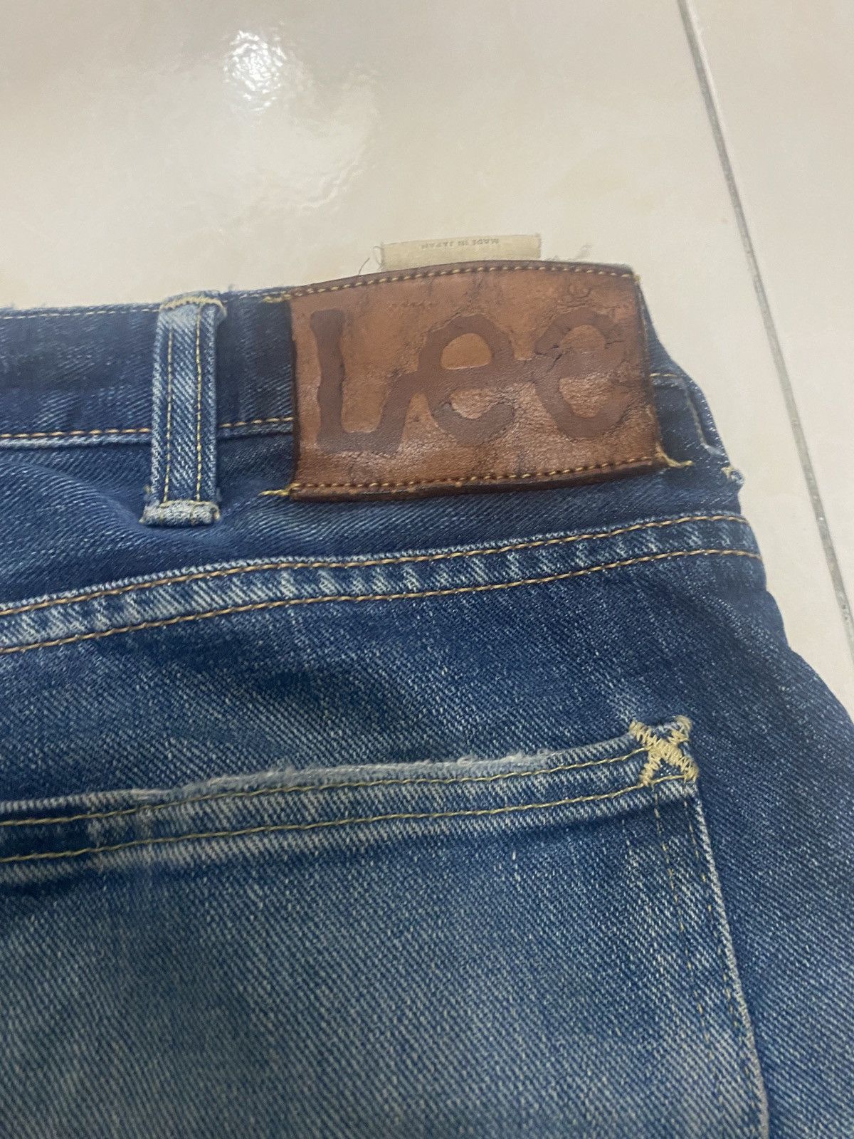Lee × Vintage 🔥FINAL DROP🔥 LEE 101Z Vintage Japanese Made Distressed Denim Size US 31 - 6 Thumbnail