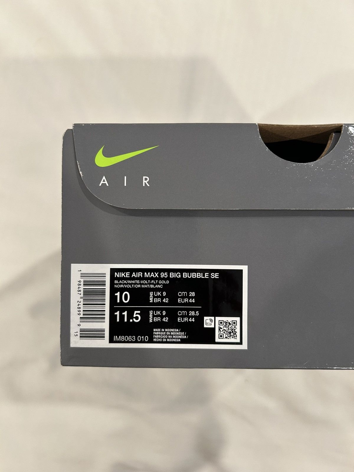 Nike × atmos Nike Air Max 95 SE Big Bubble Atmos Harajuku Japan Exclusive Size US 10 / EU 43 - 7 Thumbnail