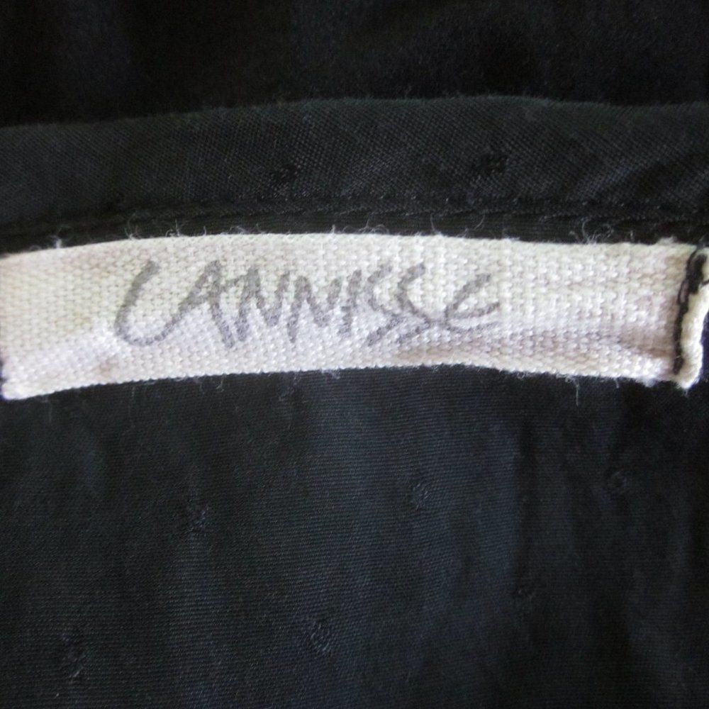 Other Cannisse Paris Womens Black Top Size 2 (US 6 / 8) Size M / US 6-8 / IT 42-44 - 4 Thumbnail