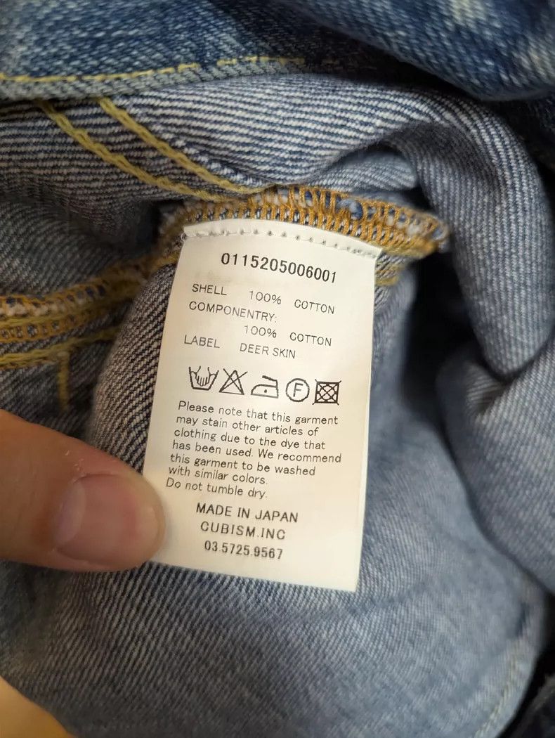 Visvim Visvim SS 101 DAMAGED social sculpture iCT crash Levi's Size US M / EU 48-50 / 2 - 6 Thumbnail