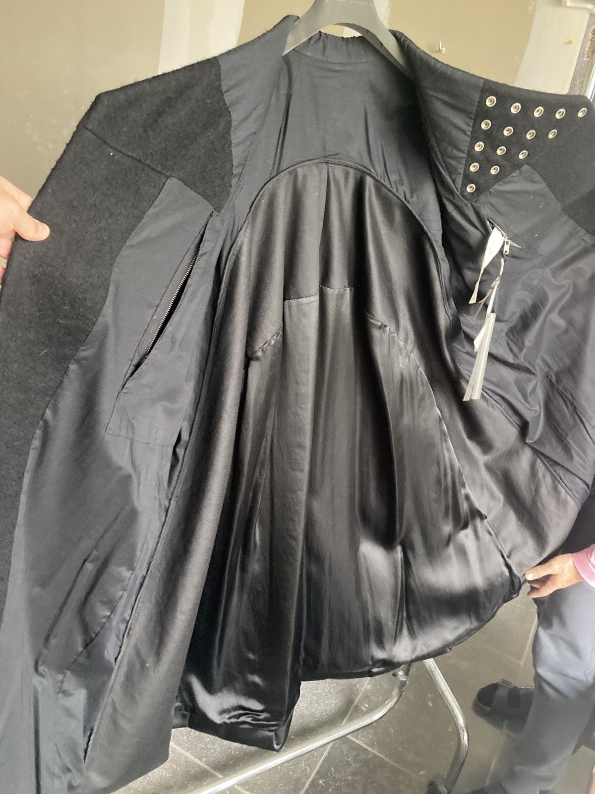 Rick Owens BRAND NEW/ Rick Owens Long Wool Coat Size US M / EU 48-50 / 2 - 8 Thumbnail