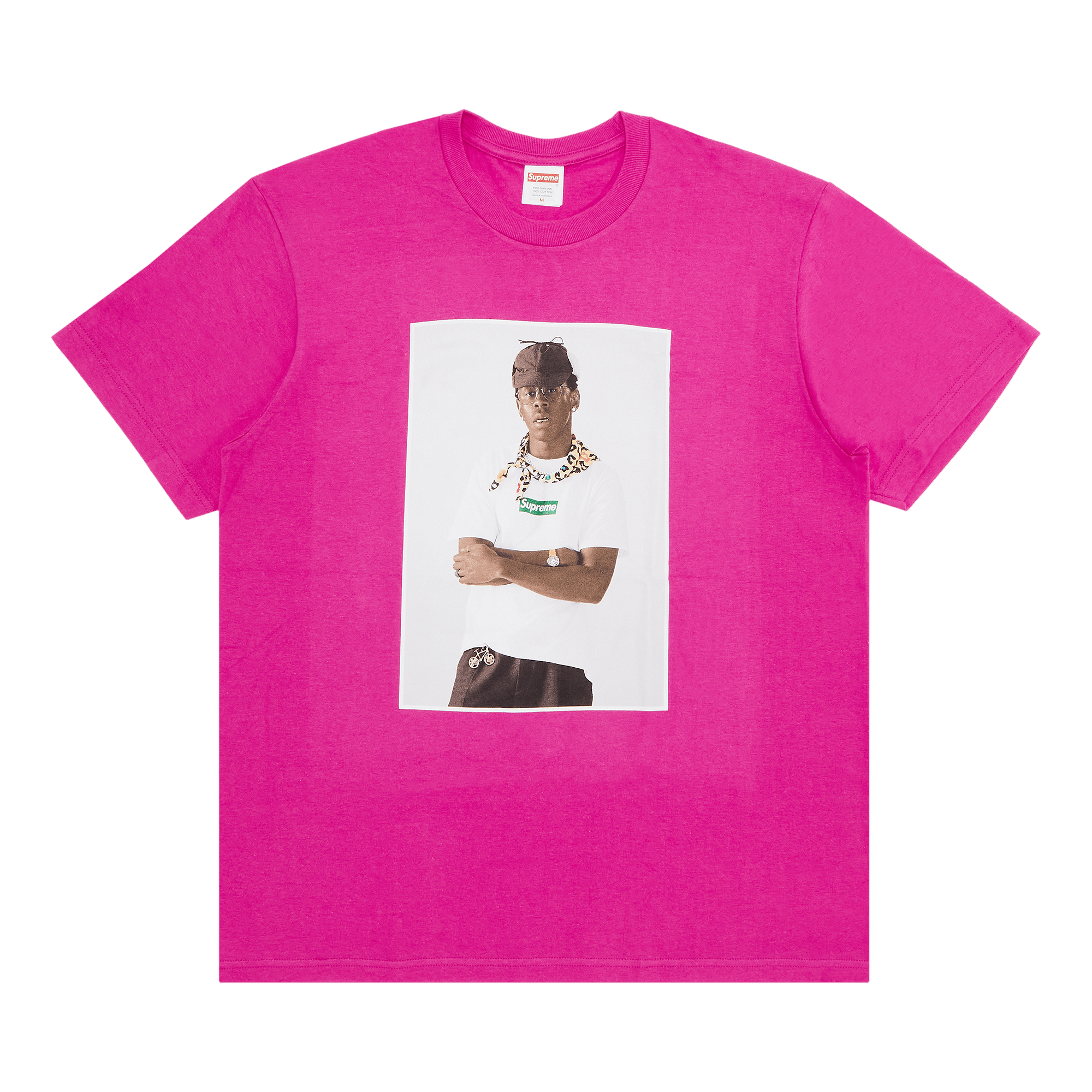 Streetwear × Supreme × Vintage Supreme L/S Pocket Tee Pink