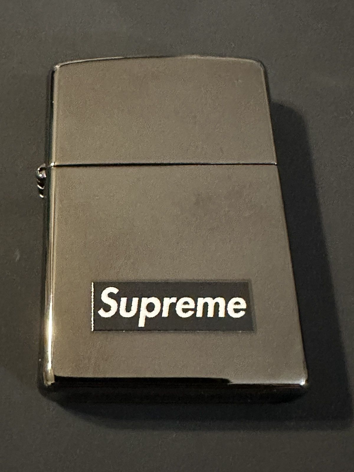 Supreme Supreme Zippo Gun Metal Black OG | Grailed